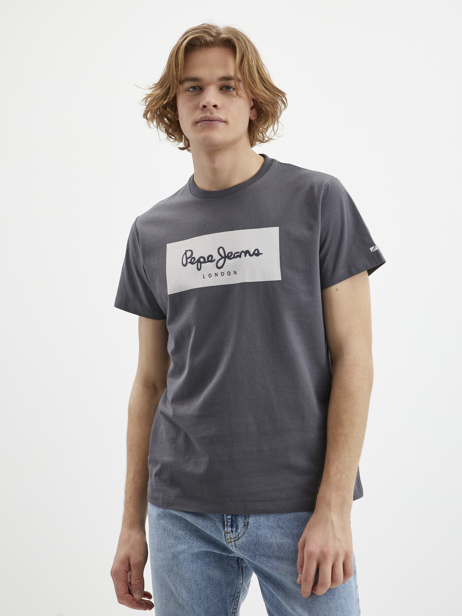 Pepe Jeans Aaron T-shirt Siv - Pepit.bg