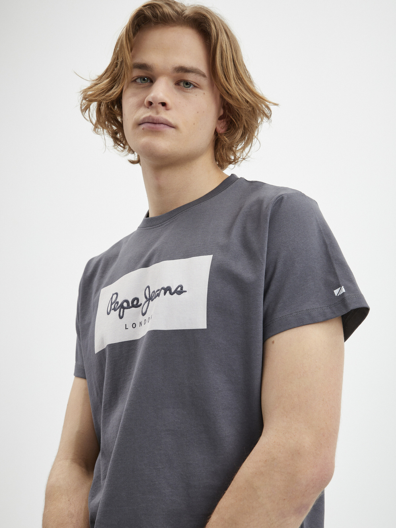 Pepe Jeans Aaron T-shirt Siv - Pepit.bg