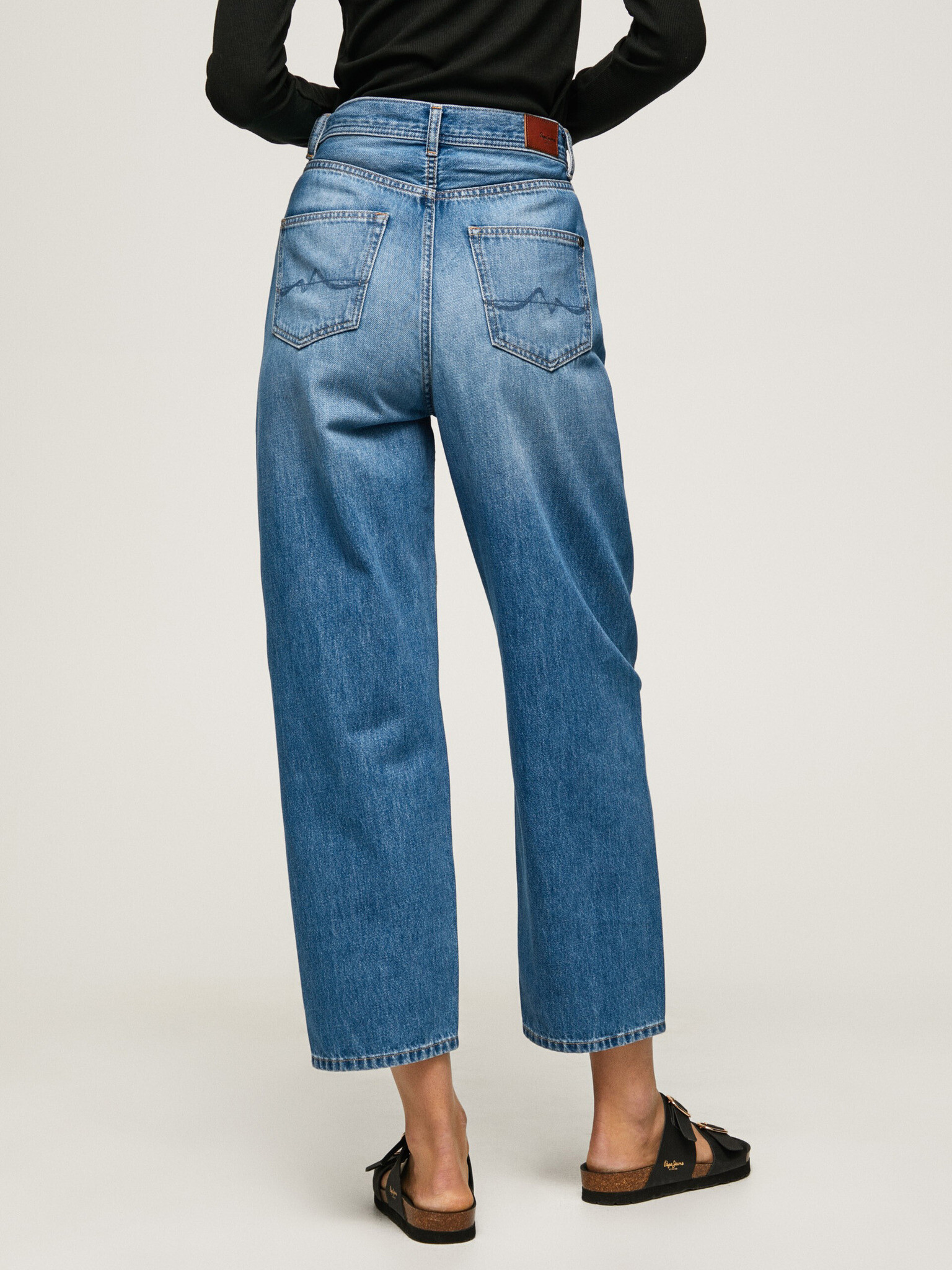 Pepe Jeans Addison Jeans Sin - Pepit.bg