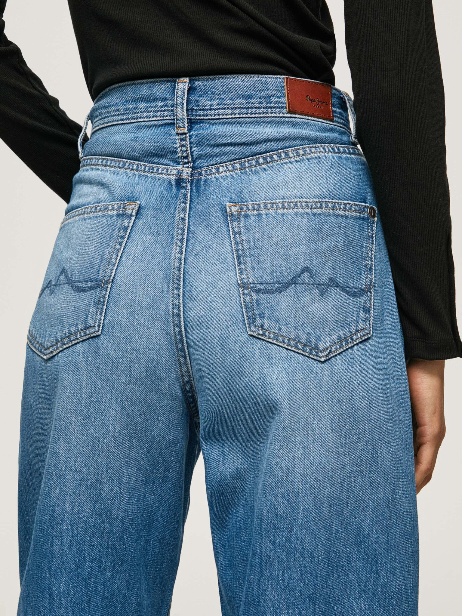 Pepe Jeans Addison Jeans Sin - Pepit.bg