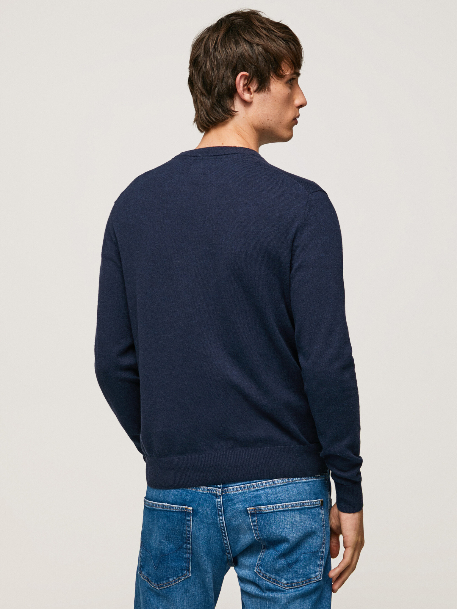 Pepe Jeans Andre Crew Neck Пуловер Sin - Pepit.bg