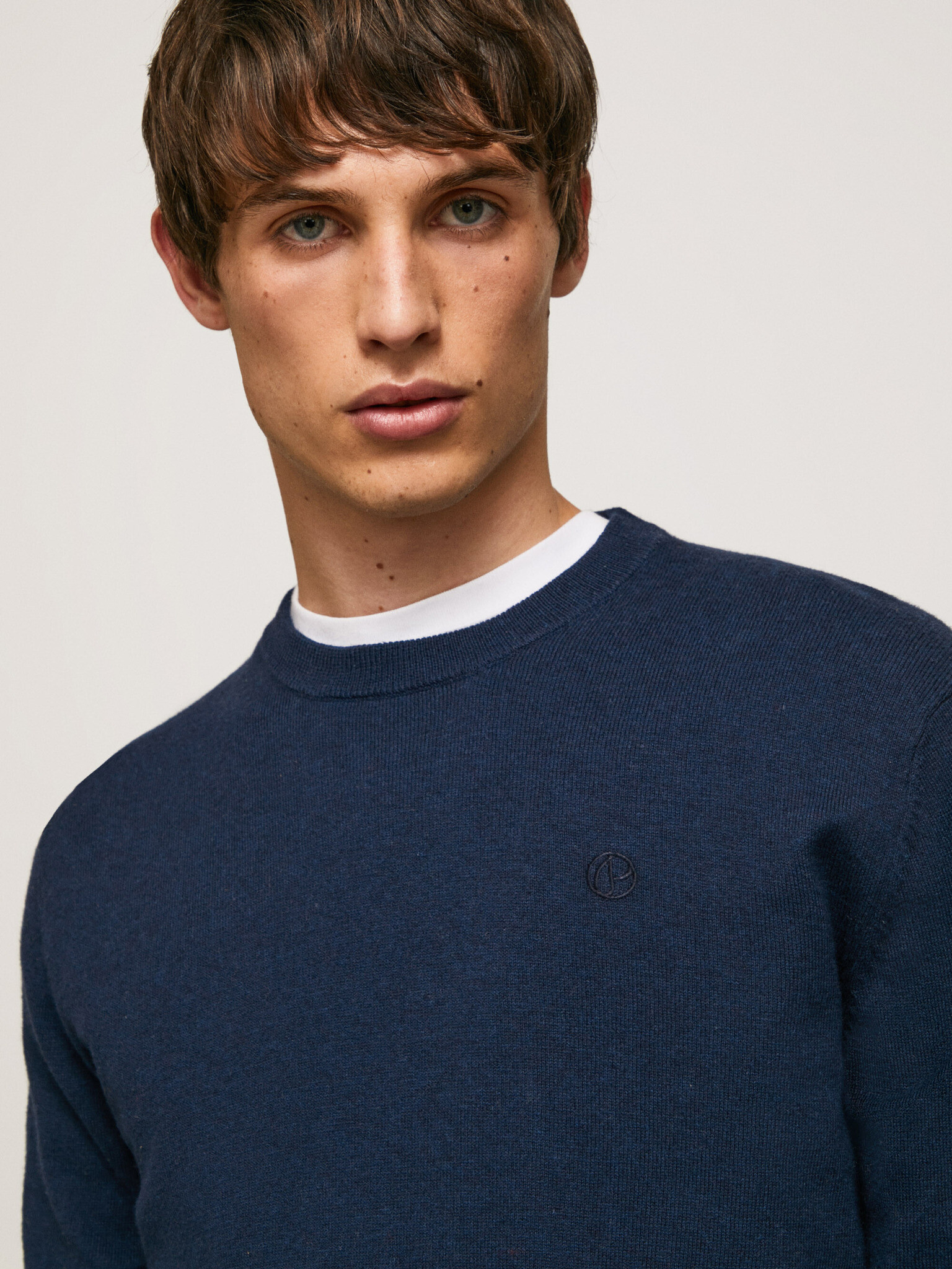 Pepe Jeans Andre Crew Neck Пуловер Sin - Pepit.bg