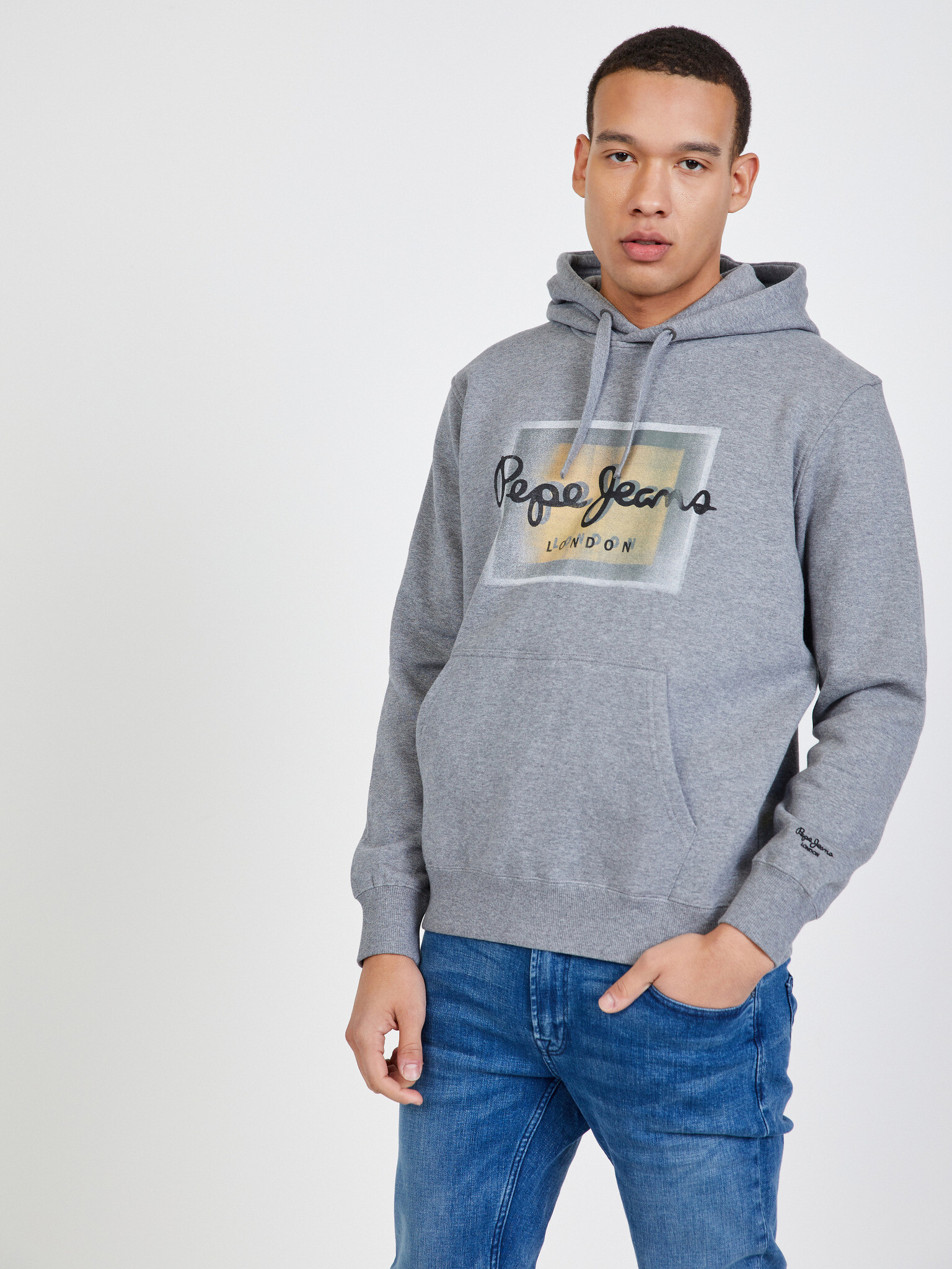 Pepe Jeans Iñaki Sweatshirt Siv - Pepit.bg