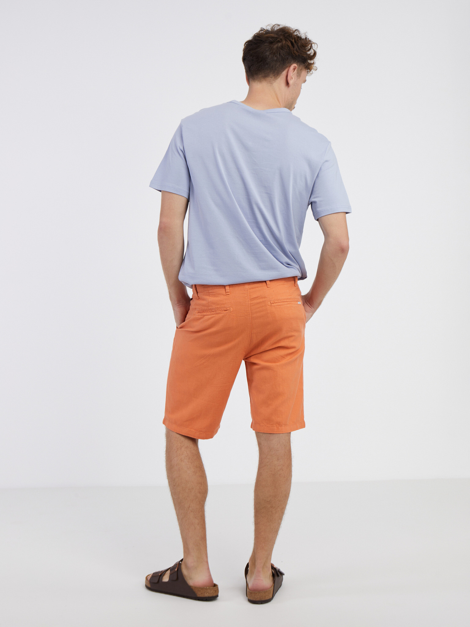 Pepe Jeans Къси панталони Oranzhev - Pepit.bg
