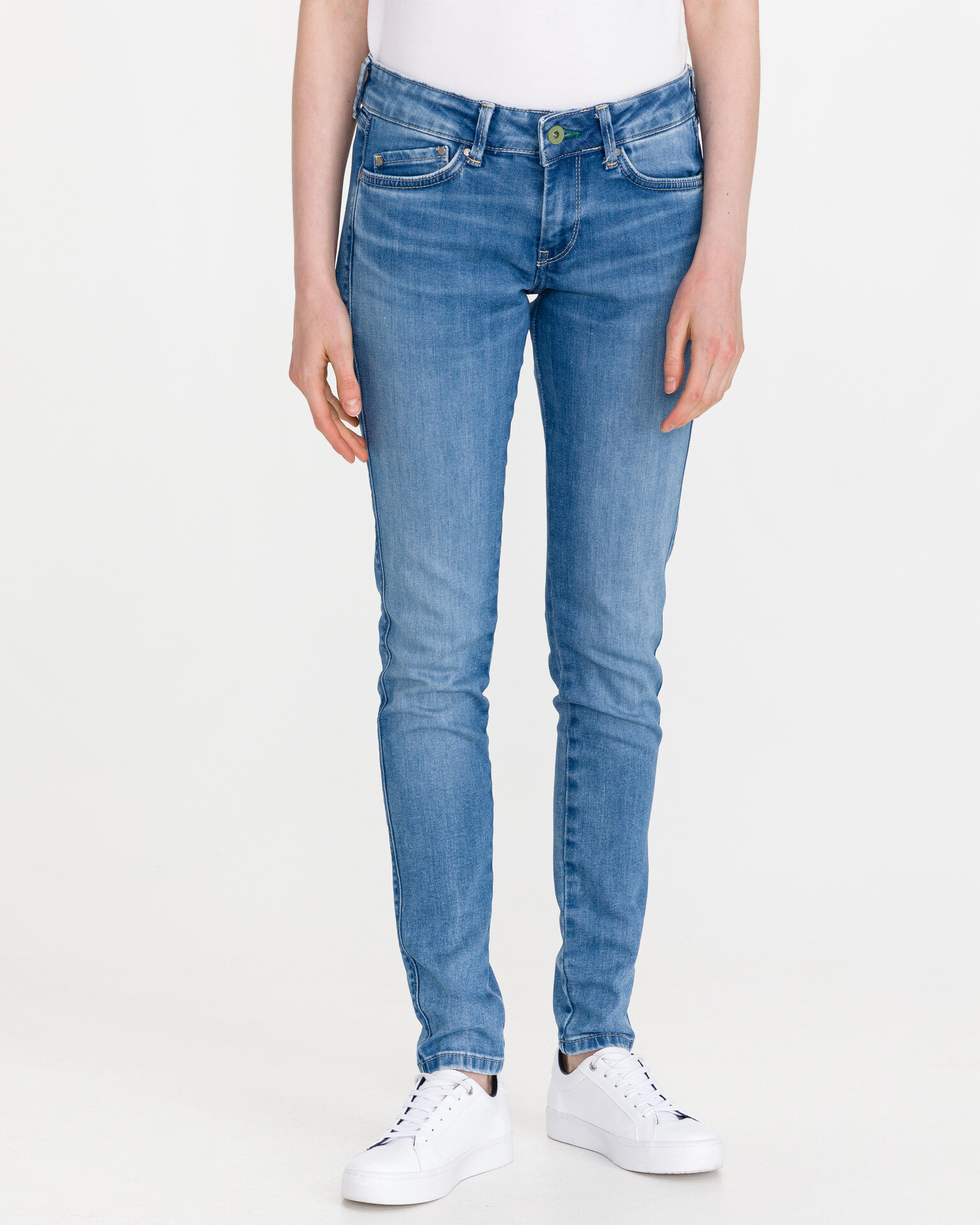 Pepe Jeans Pixie Stitch Jeans Sin - Pepit.bg