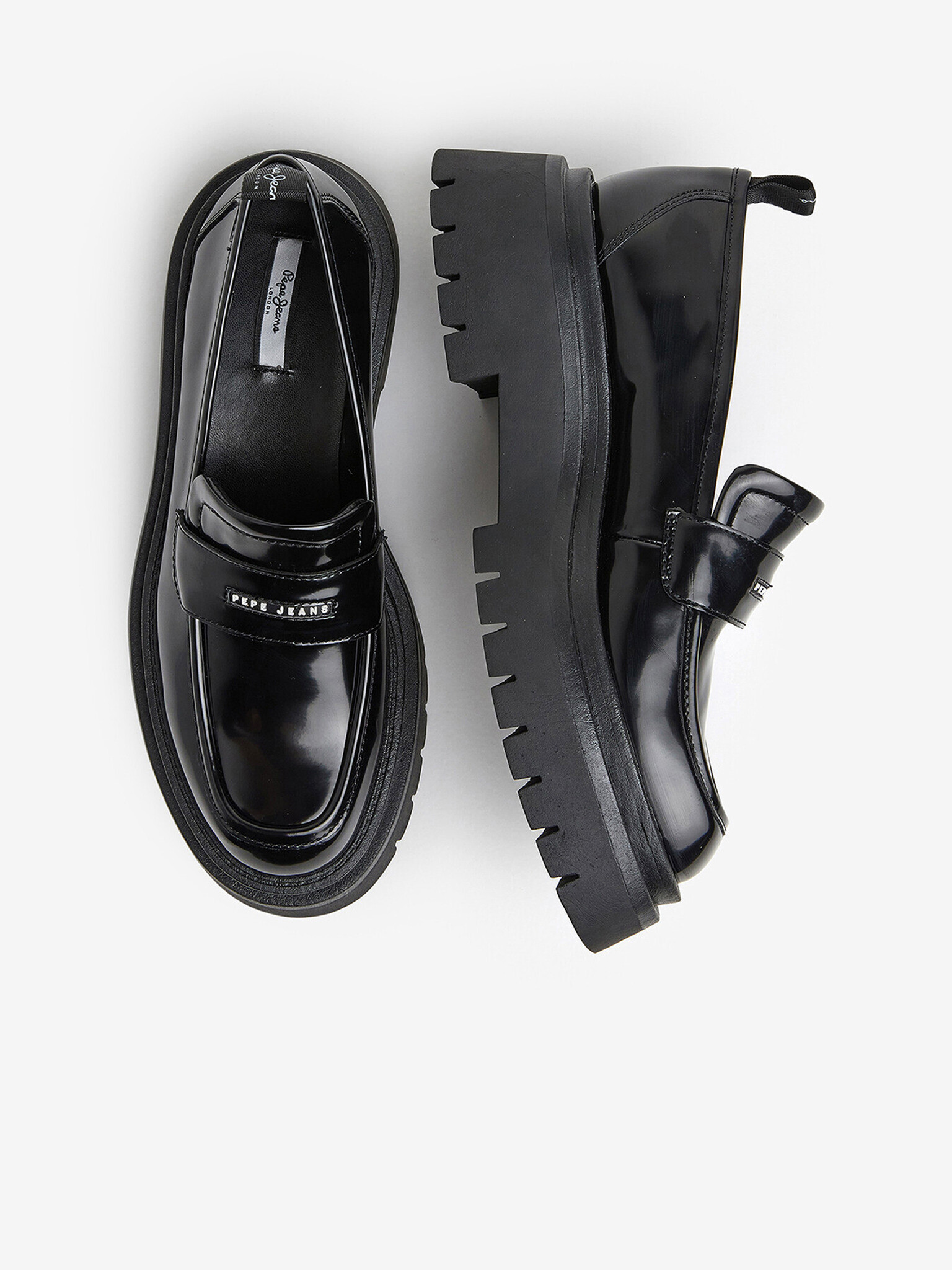 Pepe Jeans Queen Oxford Мокасини Cheren - Pepit.bg