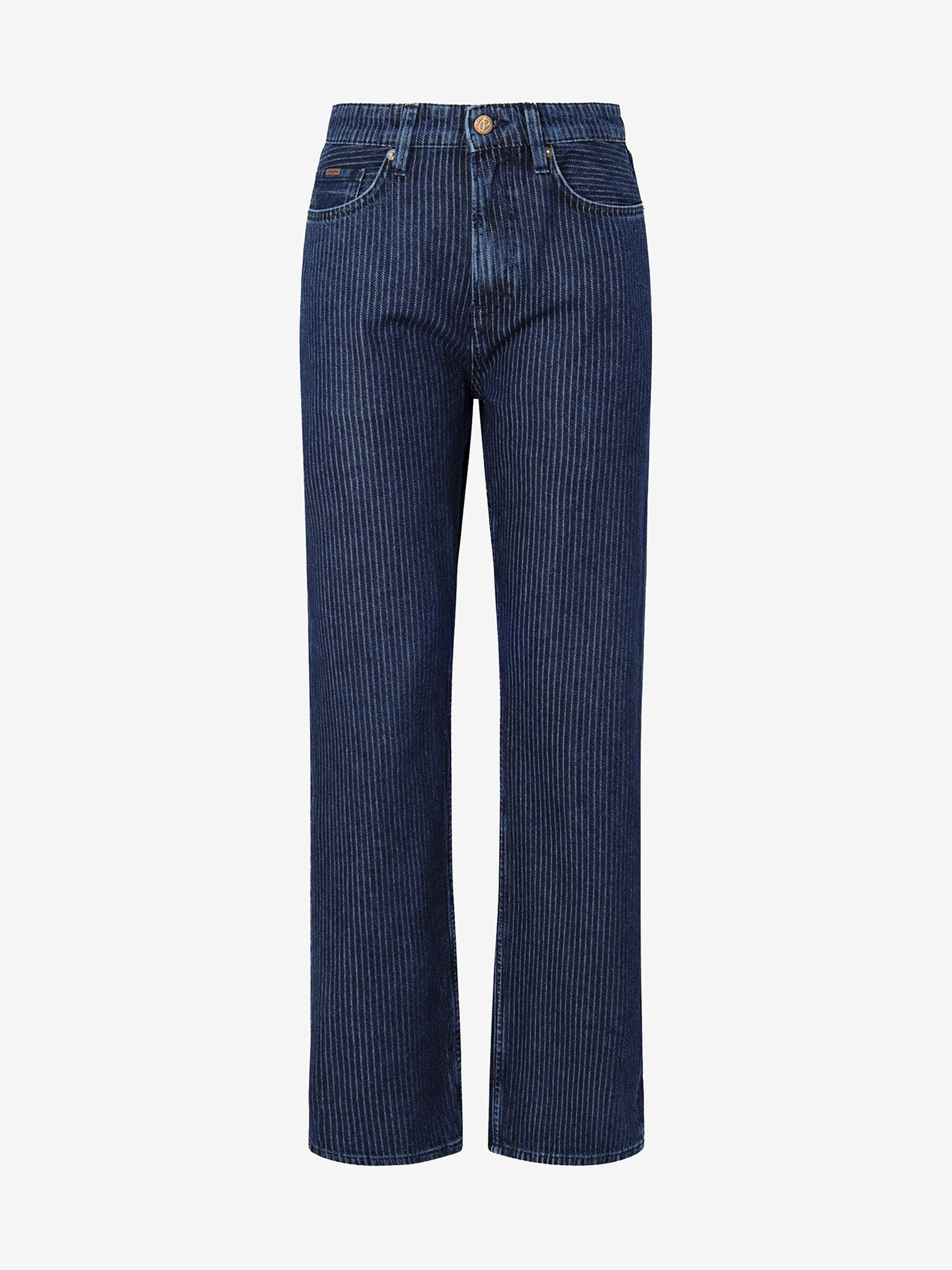 Pepe Jeans Robyn Stripe Jeans Sin - Pepit.bg