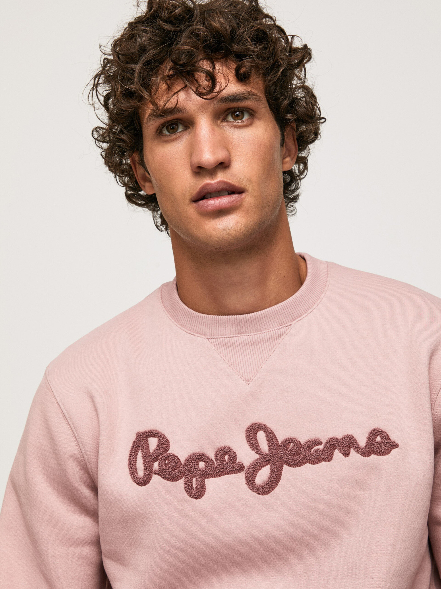 Pepe Jeans Ryan Crew Sweatshirt Rozov - Pepit.bg