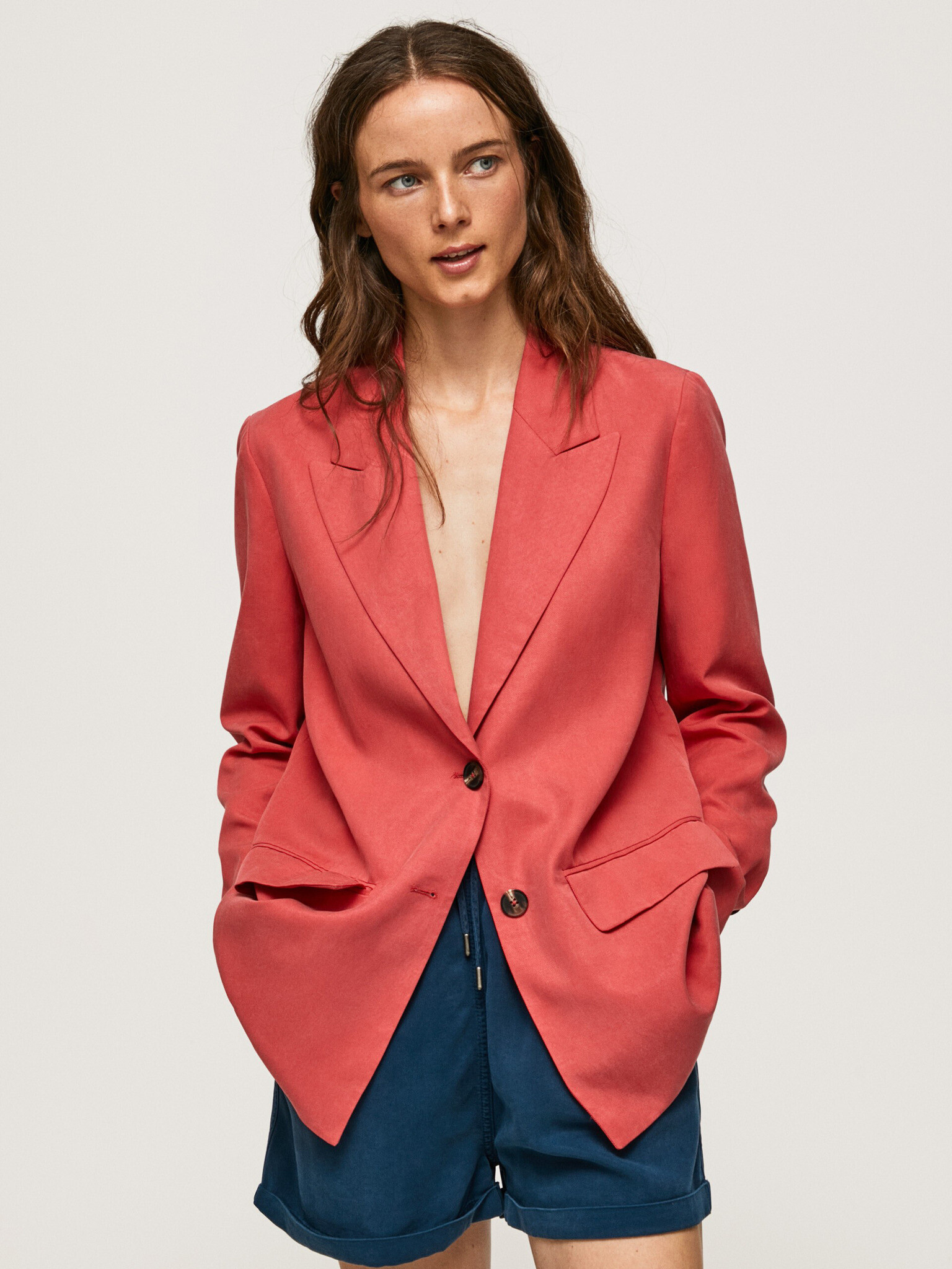 Pepe Jeans Silvie Сако Oranzhev - Pepit.bg