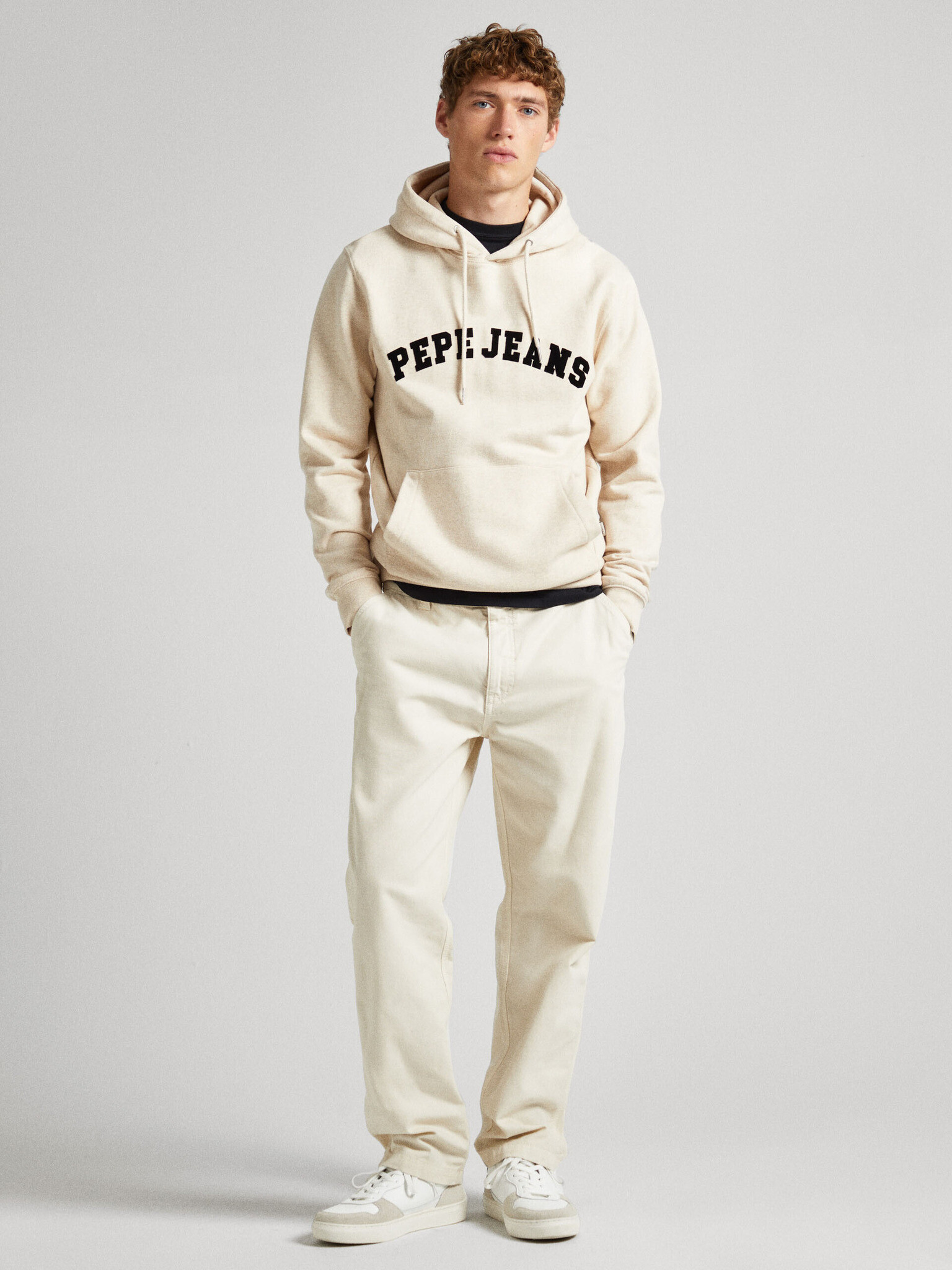 Pepe Jeans Sweatshirt Byal - Pepit.bg