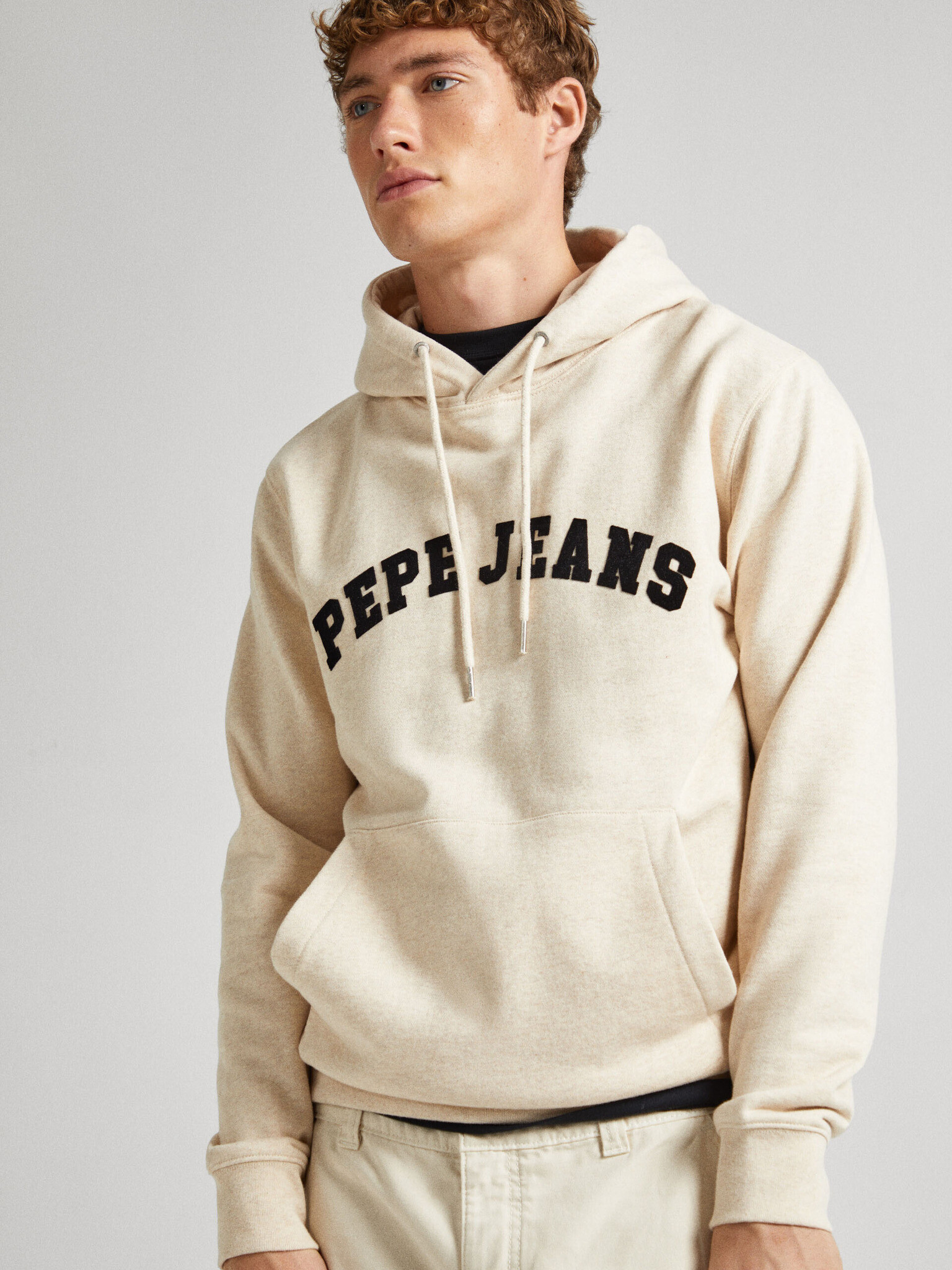 Pepe Jeans Sweatshirt Byal - Pepit.bg