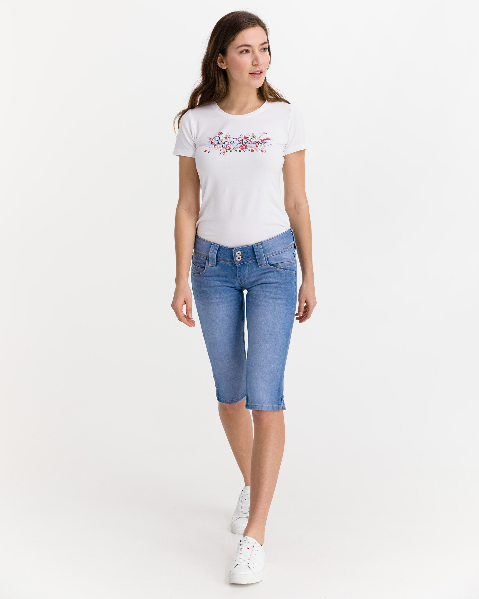 Pepe Jeans Venus Crop Шорти Sin - Pepit.bg