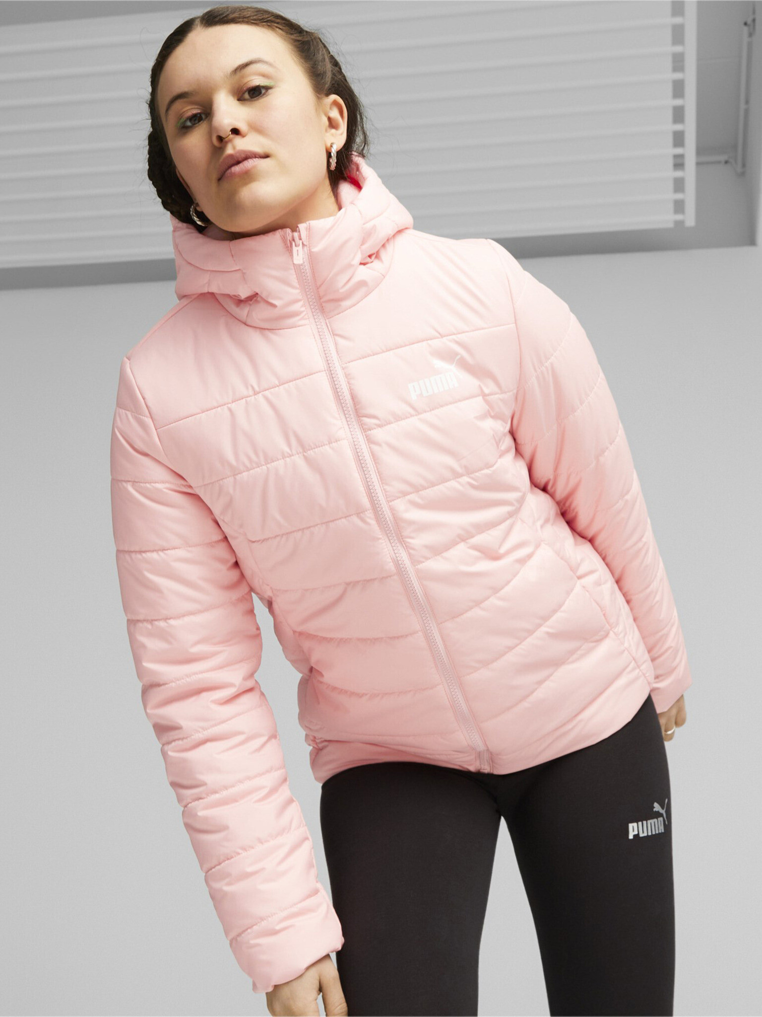 Puma Ess Padded Winter jacket Rozov - Pepit.bg