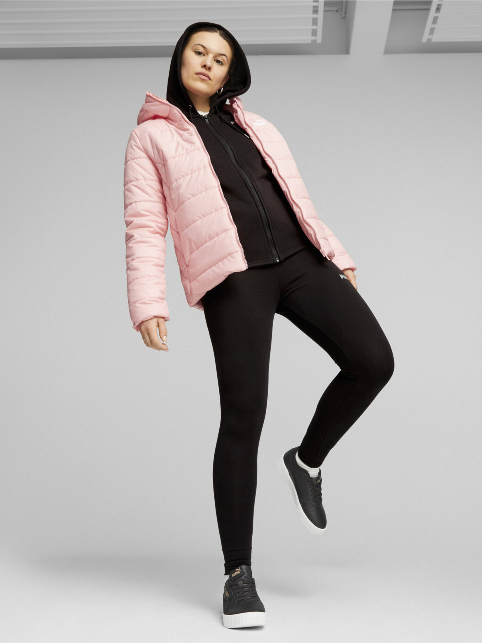 Puma Ess Padded Winter jacket Rozov - Pepit.bg