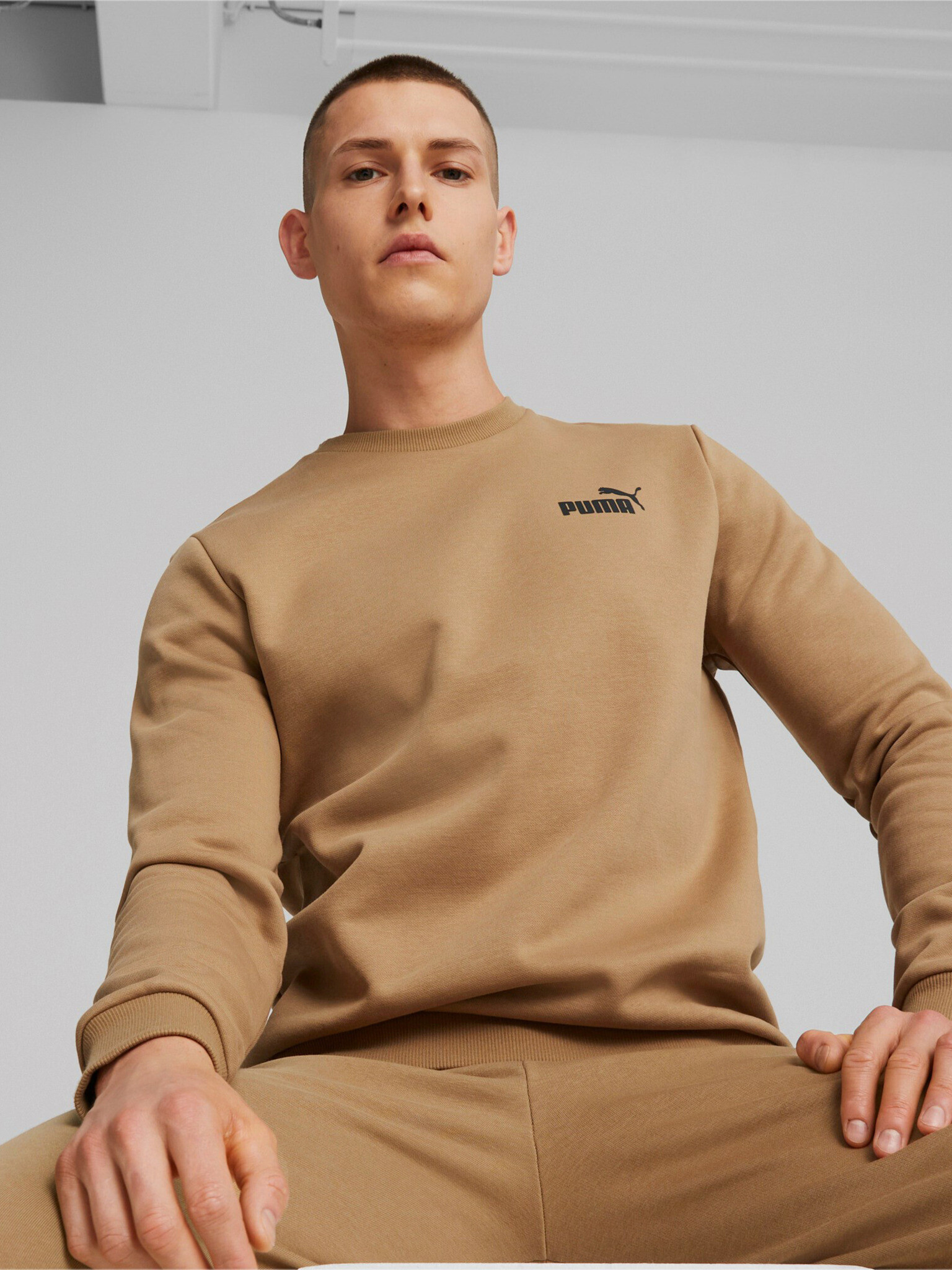 Puma ESS Sweatshirt Kafyav - Pepit.bg