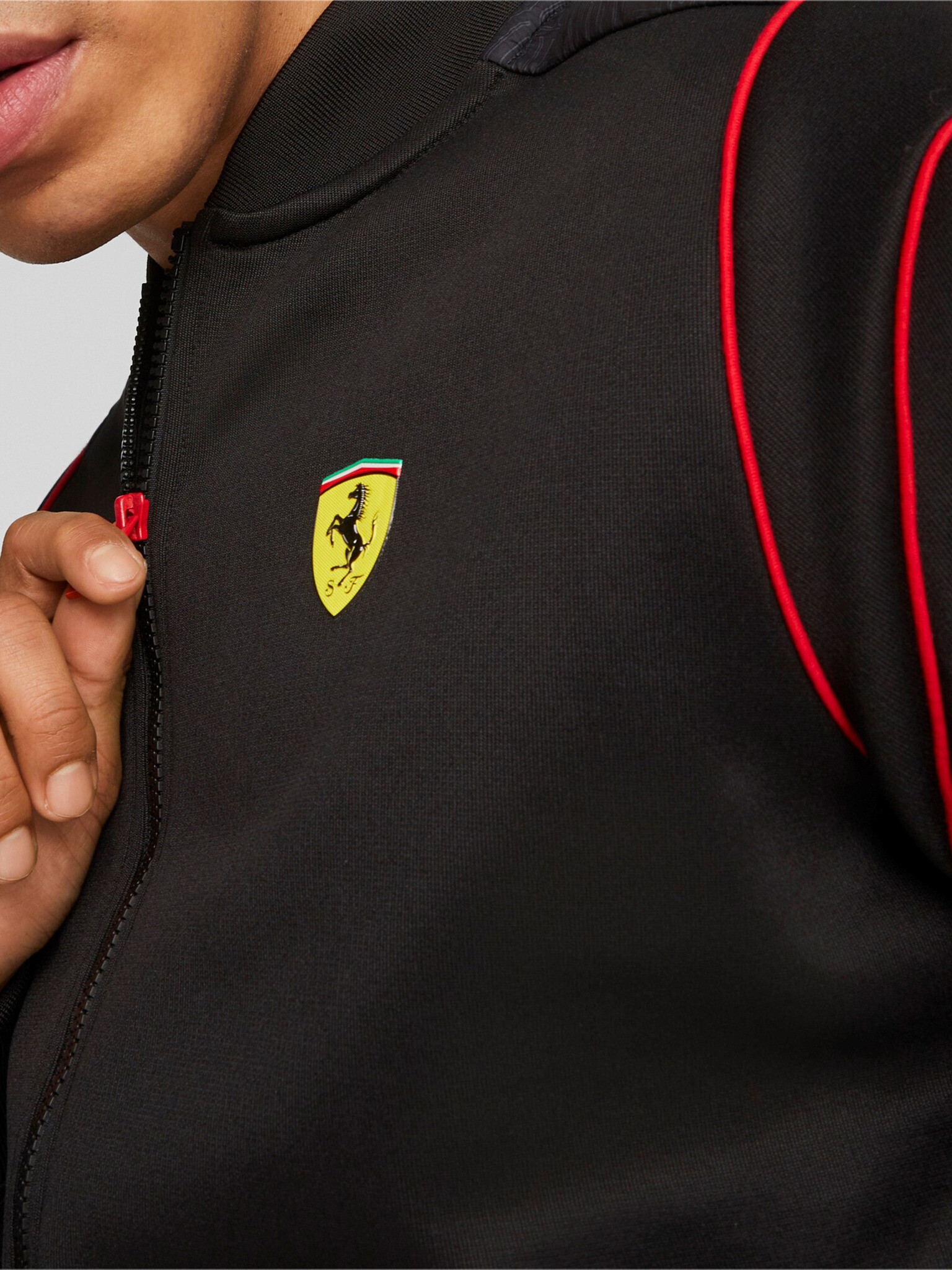 Puma Ferrari Race MT7 Sweatshirt Cheren - Pepit.bg