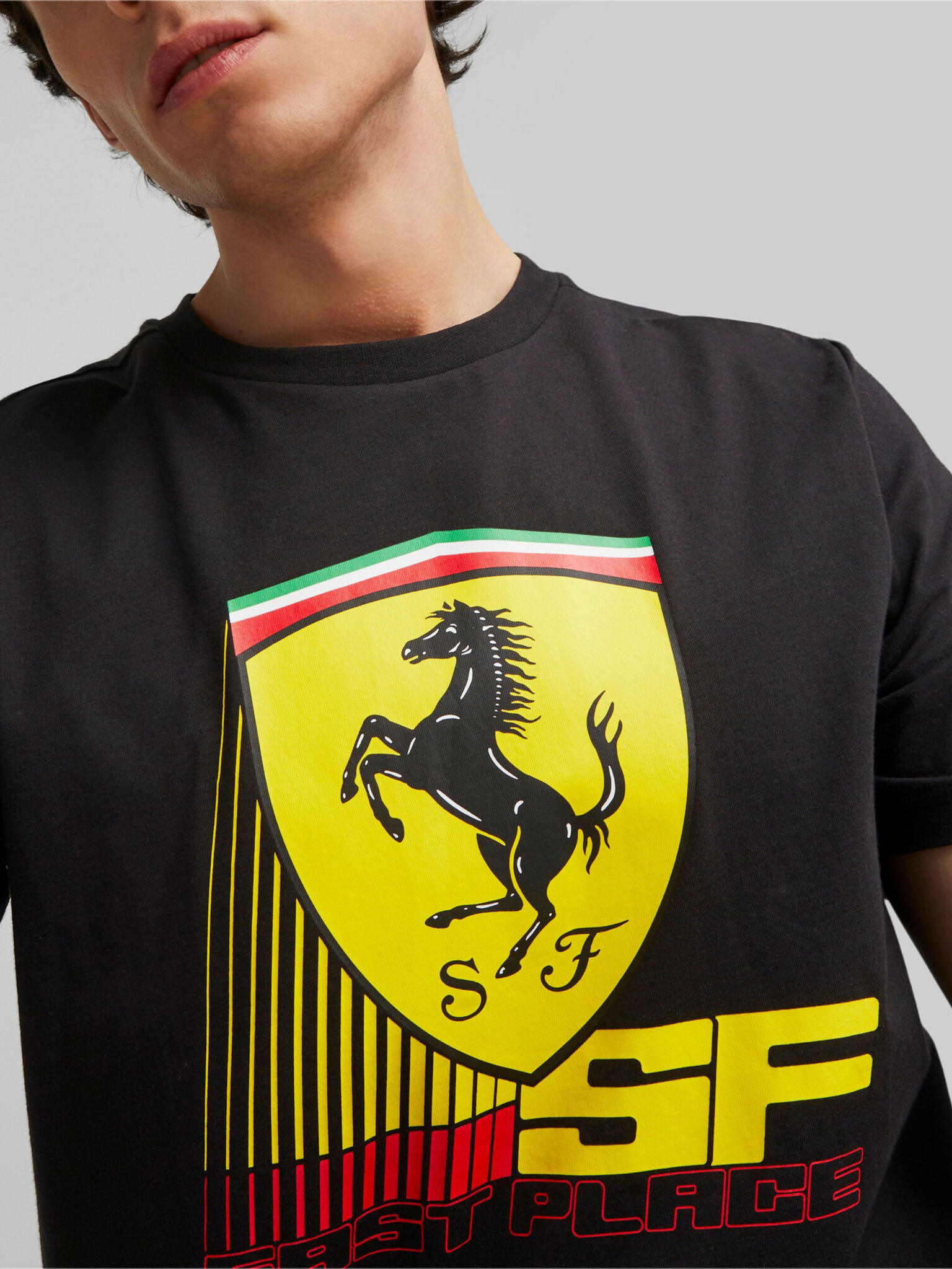 Puma Ferrari Race T-shirt Cheren - Pepit.bg