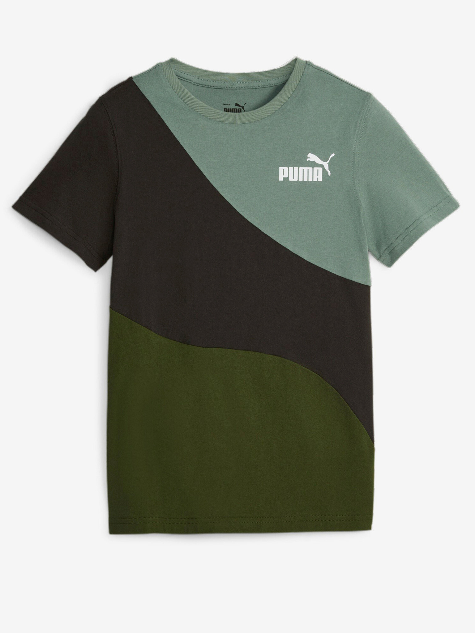 Puma Power Cat T-shirt Zelen - Pepit.bg