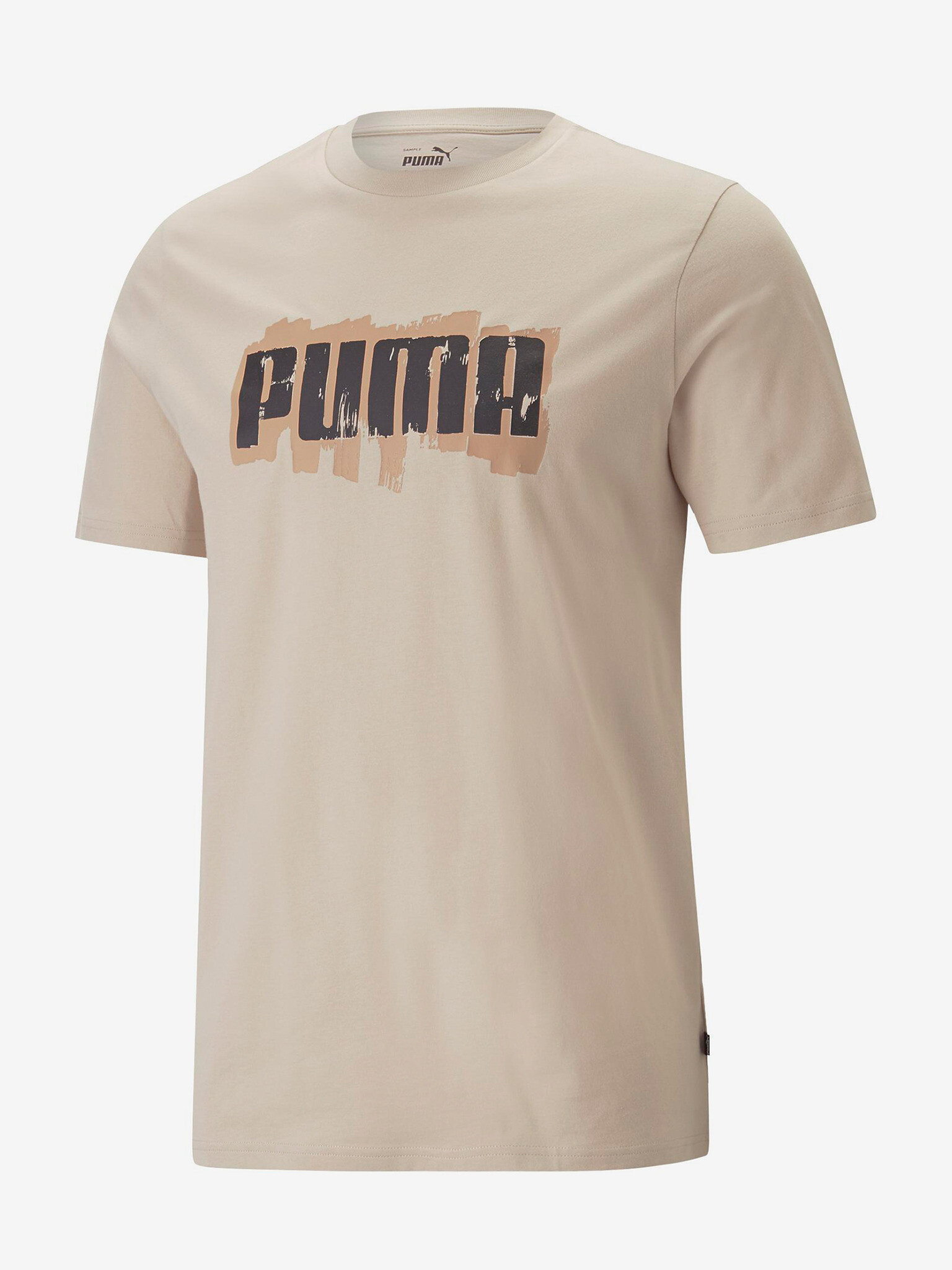 Puma Wording T-shirt Bezhov - Pepit.bg