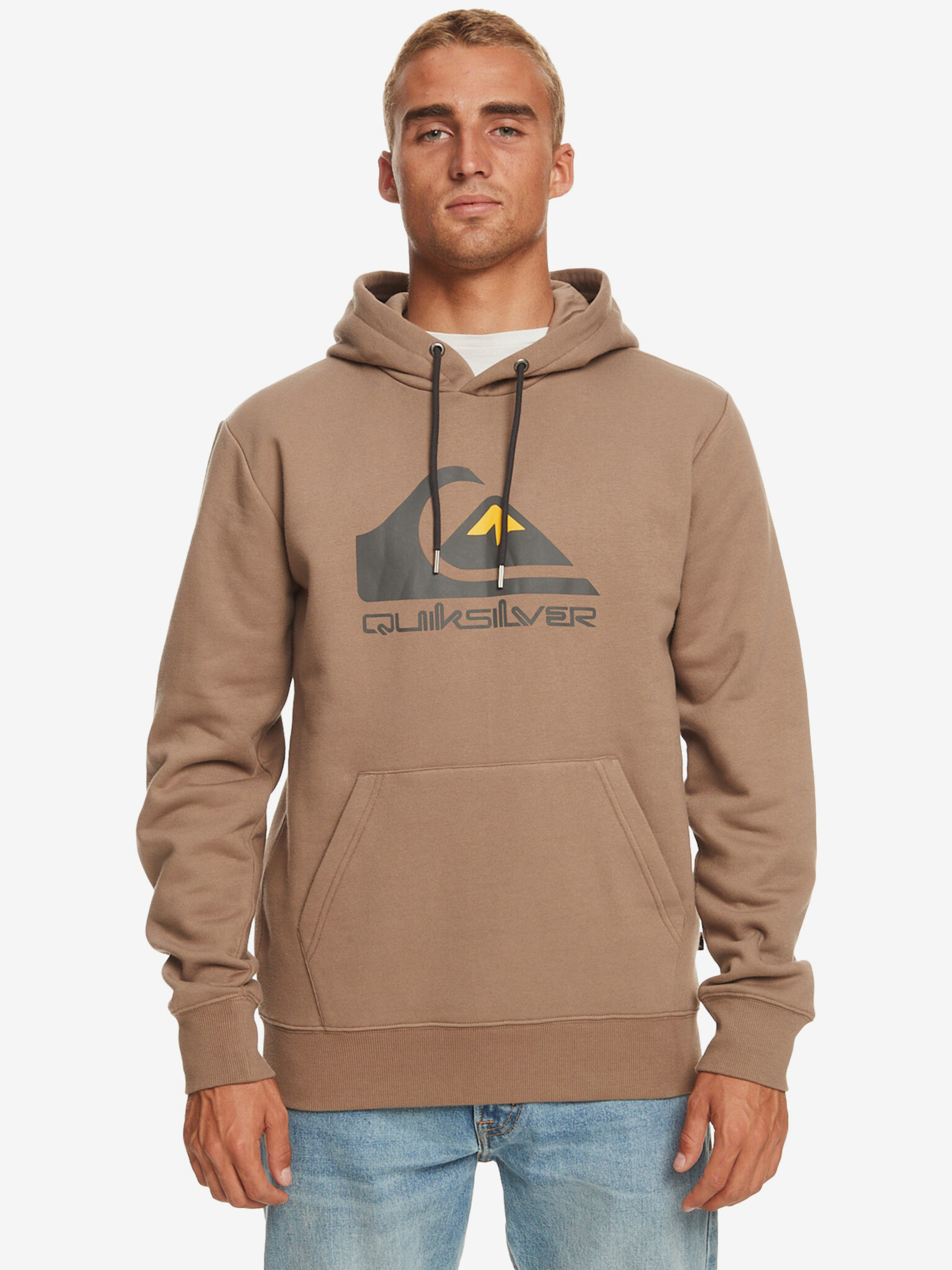 Quiksilver Big Logo Sweatshirt Kafyav - Pepit.bg