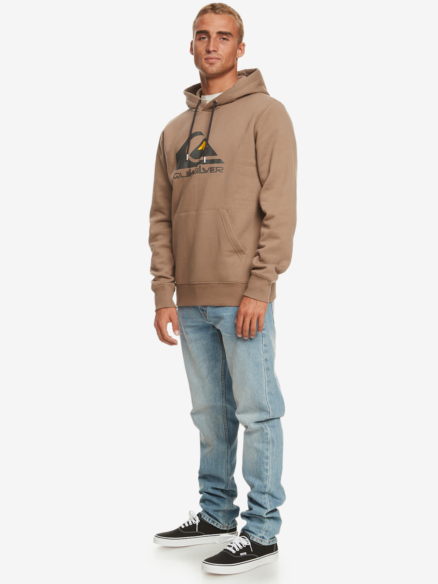 Quiksilver Big Logo Sweatshirt Kafyav - Pepit.bg