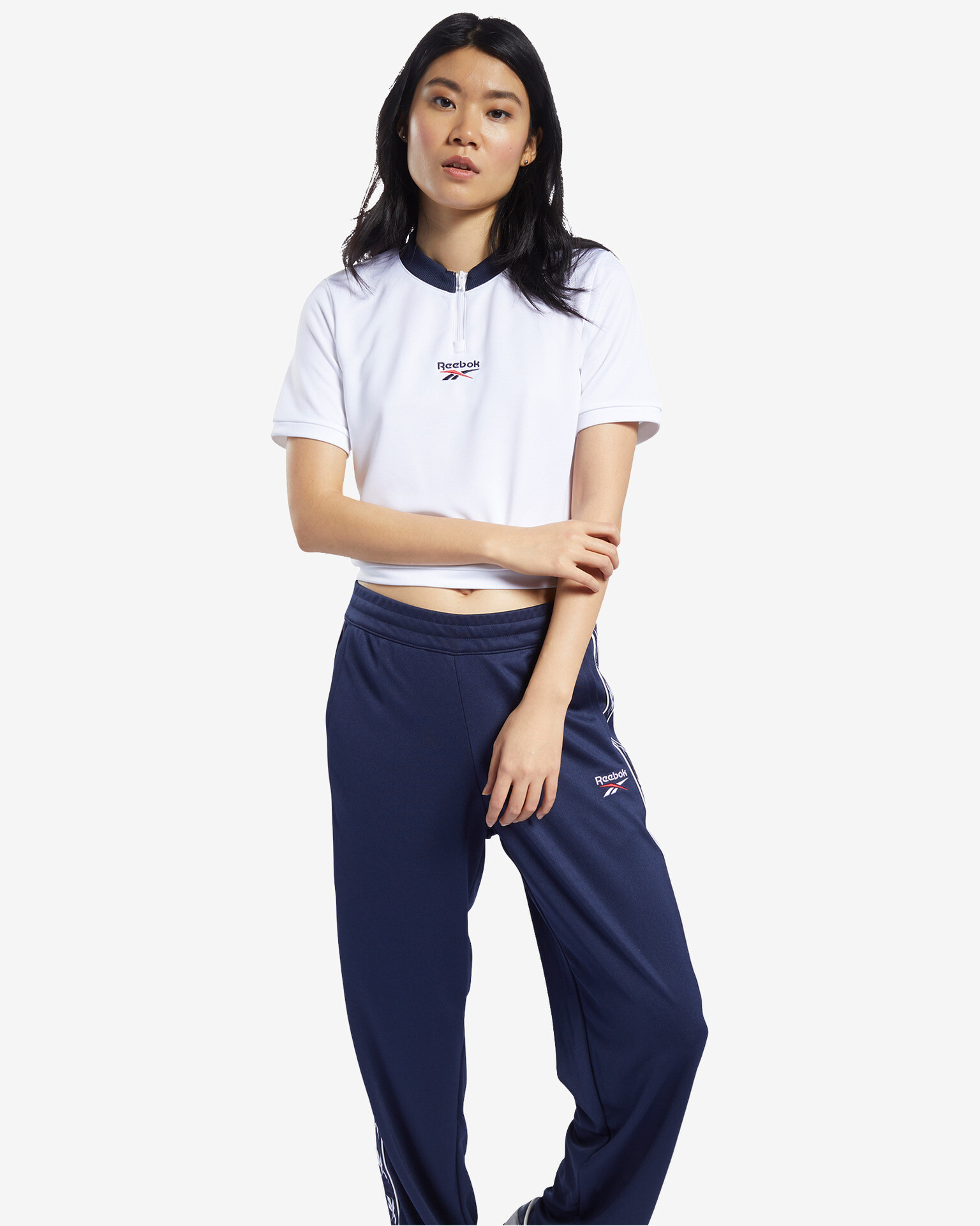 Reebok Classics Crop Топ Byal - Pepit.bg