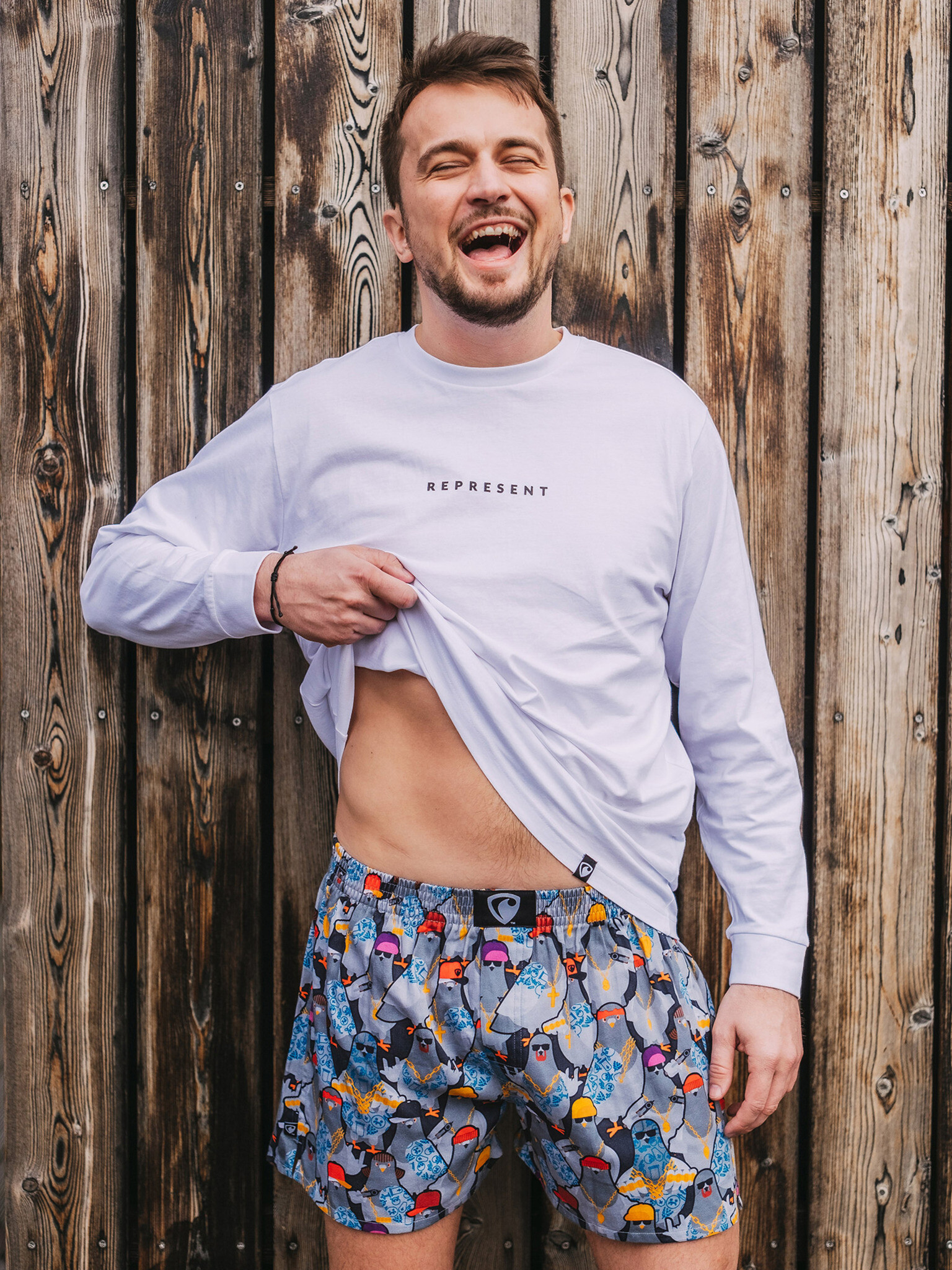 Represent Ali Спортни гащета Siv - Pepit.bg