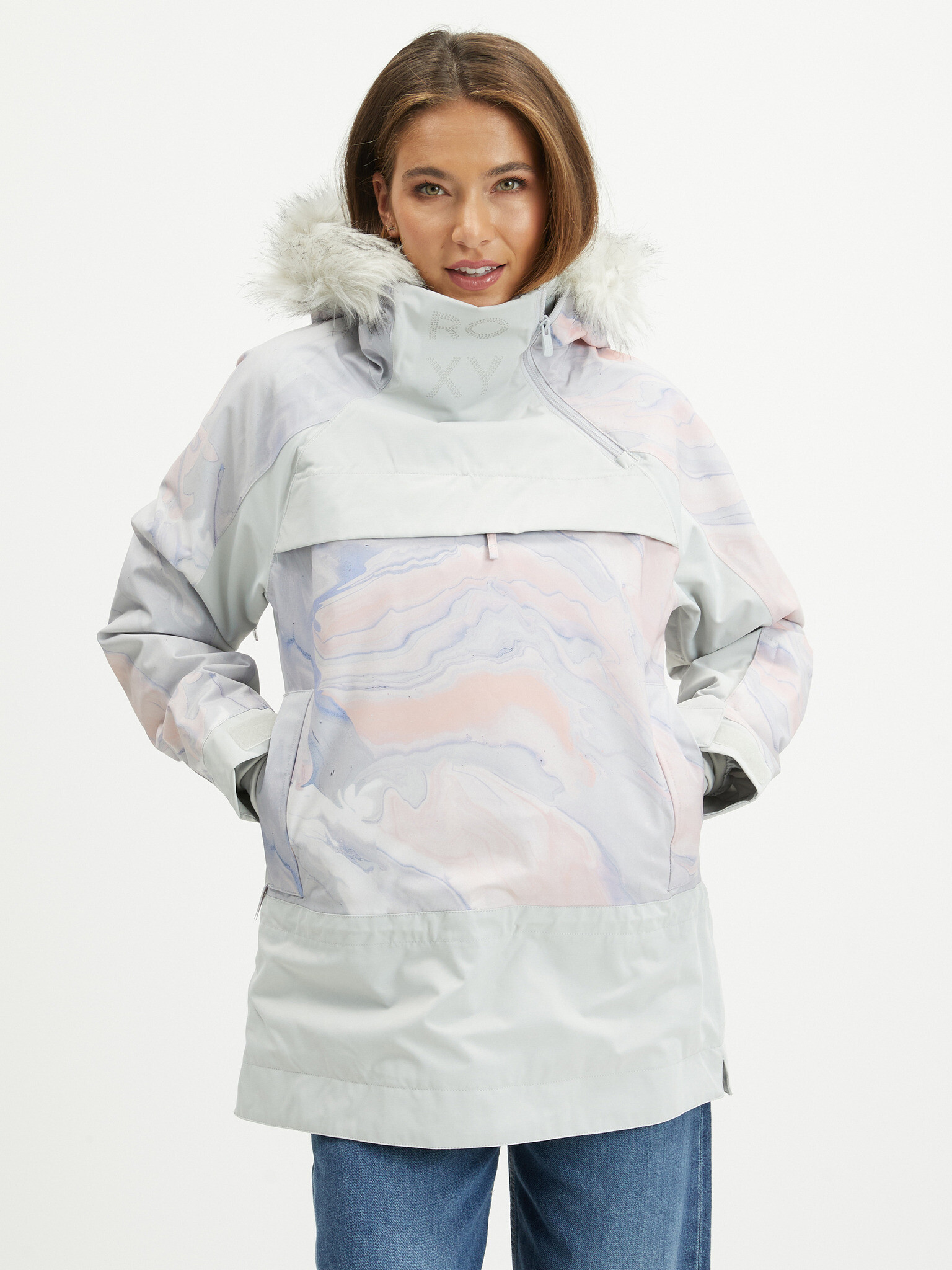 Roxy Chloe Kim Winter jacket Lilav - Pepit.bg