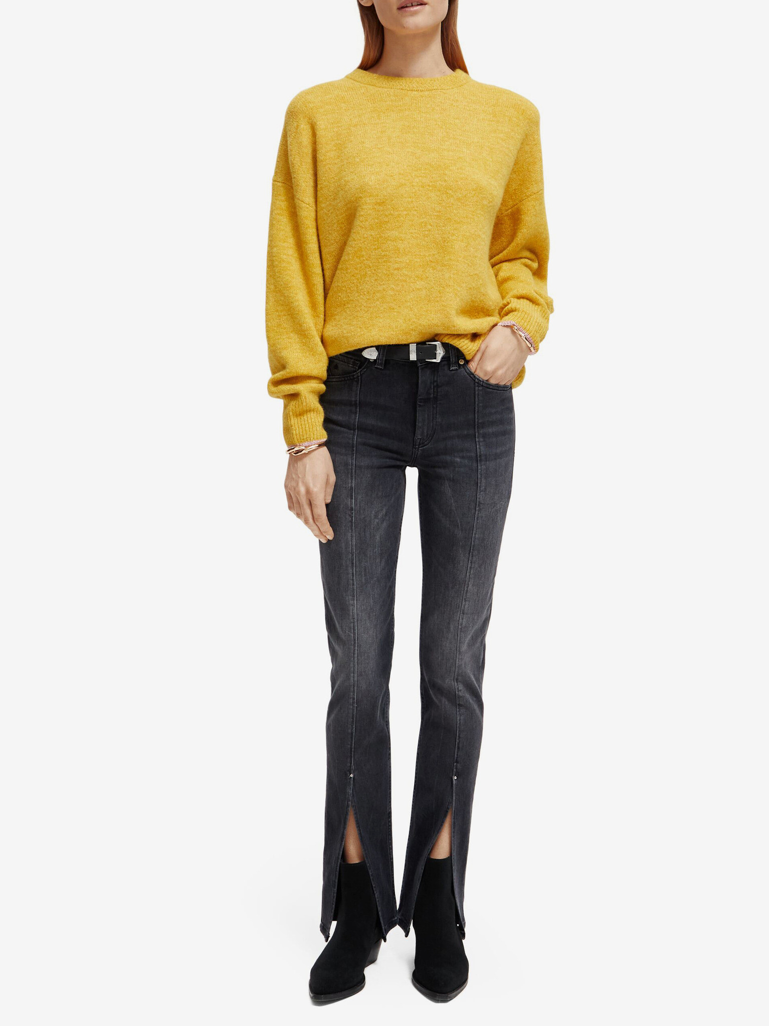Scotch & Soda Jeans Cheren - Pepit.bg