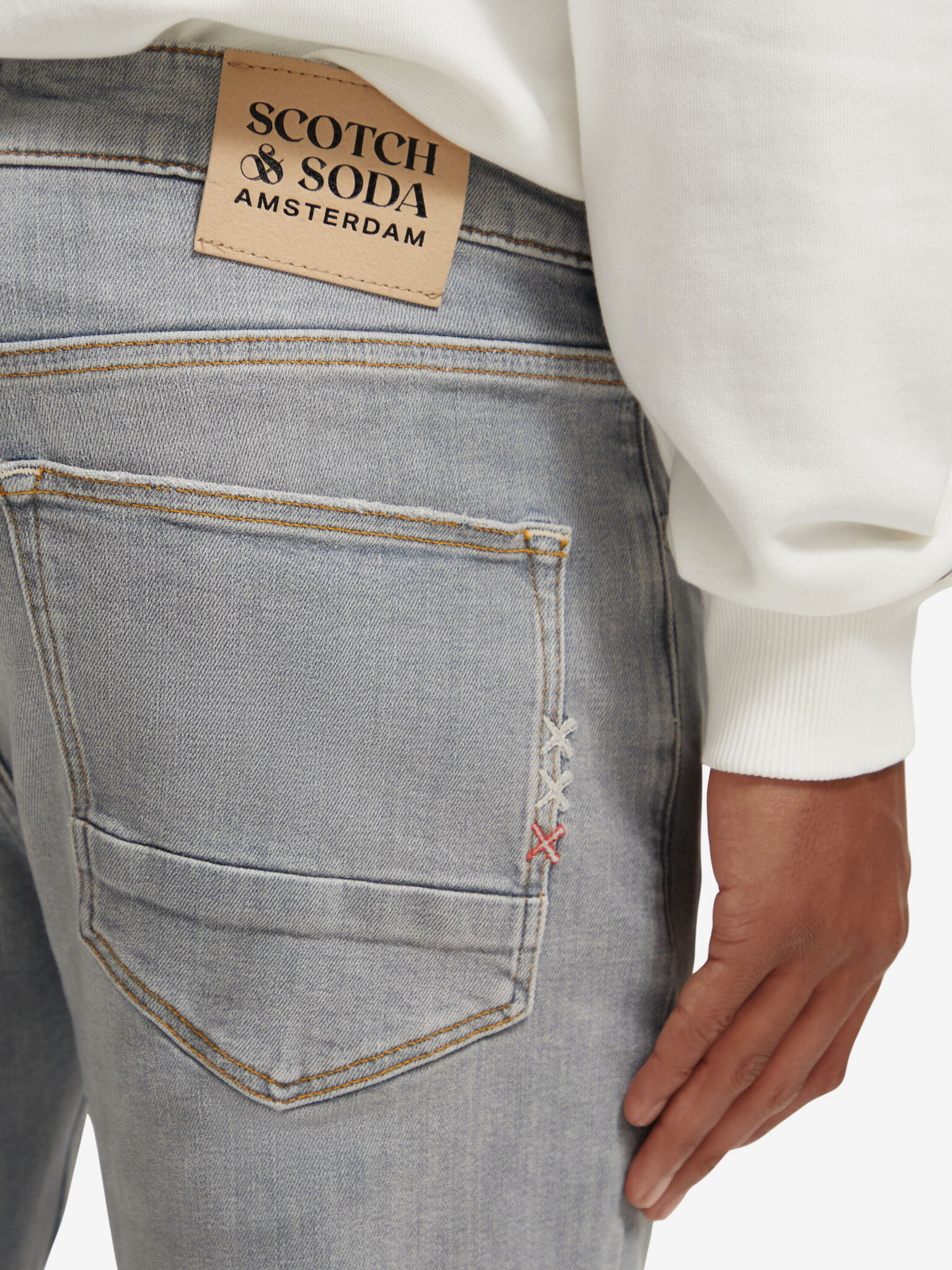 Scotch & Soda Jeans Siv - Pepit.bg