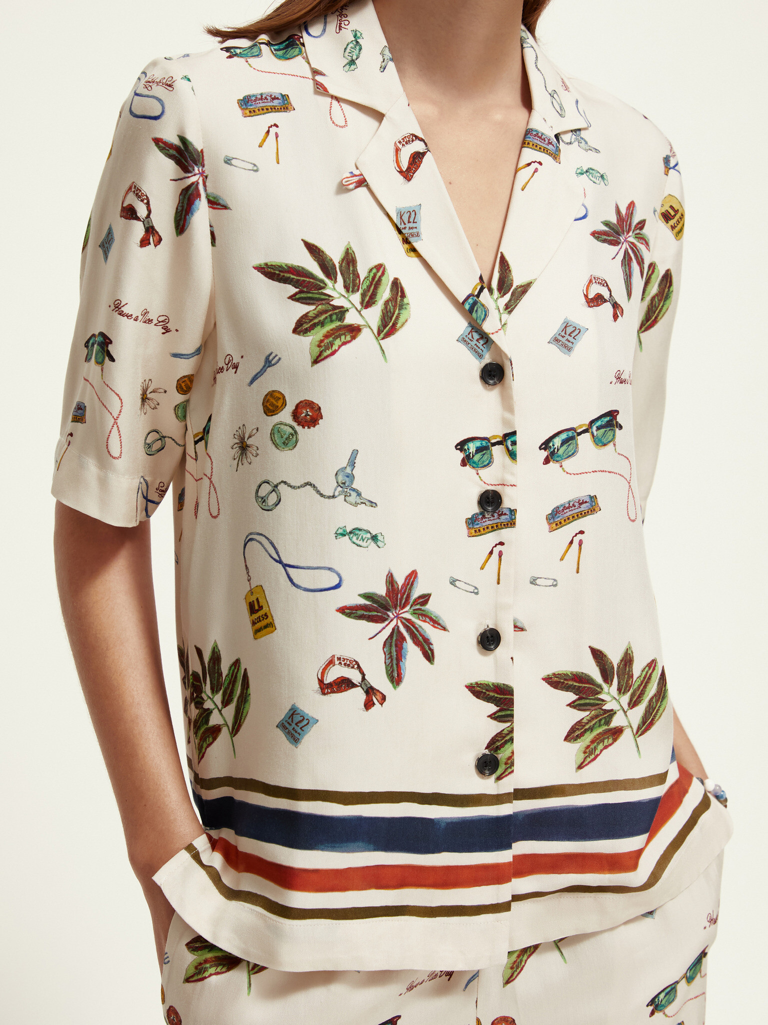 Scotch & Soda Риза Byal - Pepit.bg