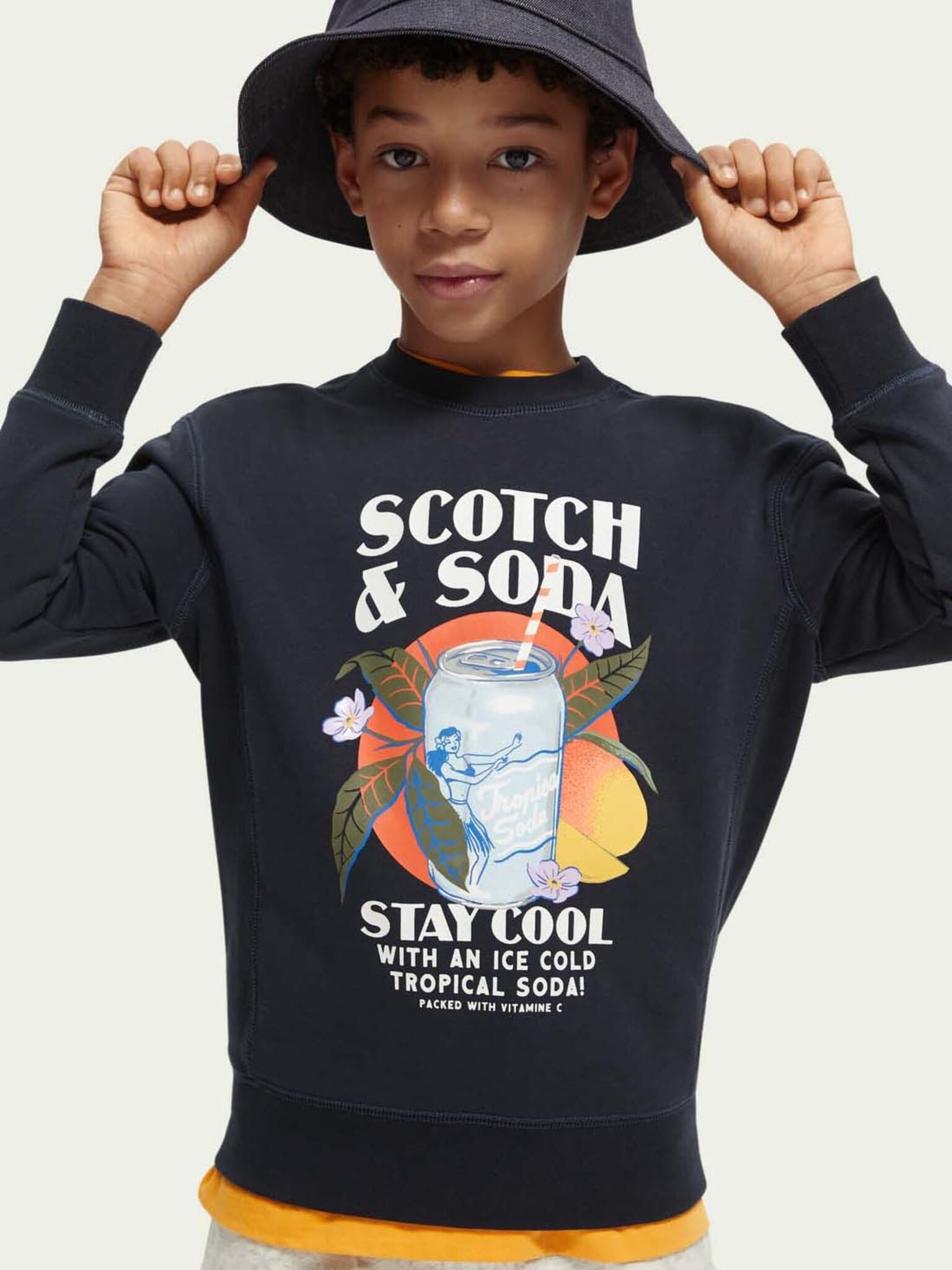 Scotch & Soda Суитшърт детски Cheren - Pepit.bg