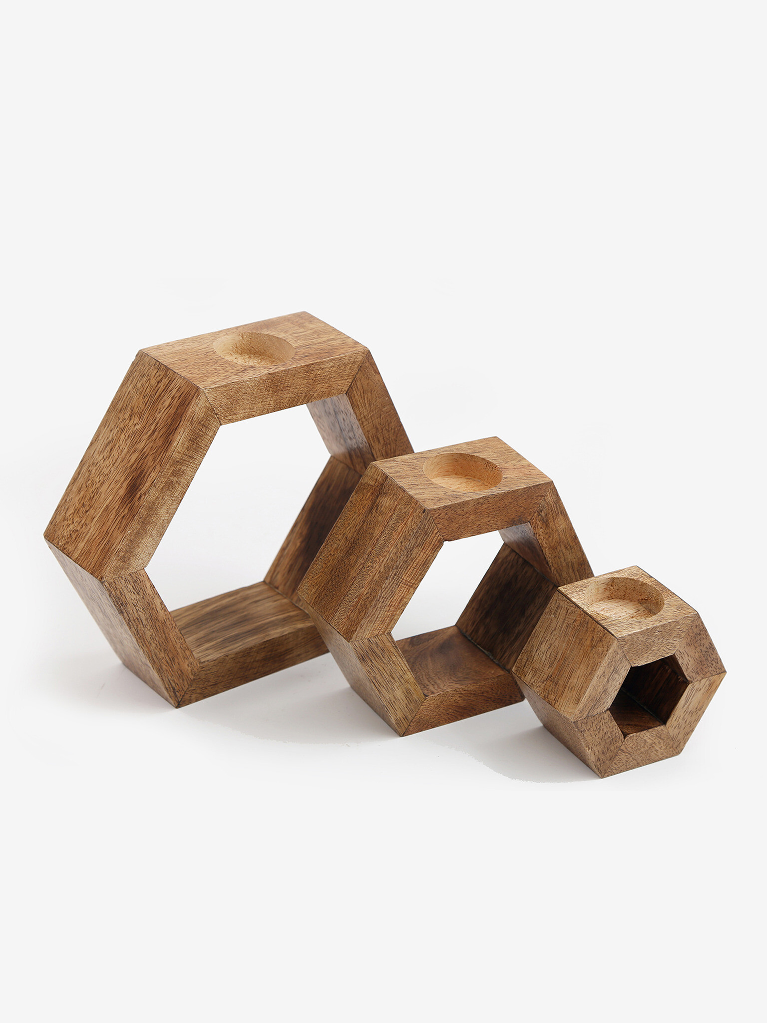 SIFCON Hexagon Свещник Kafyav - Pepit.bg