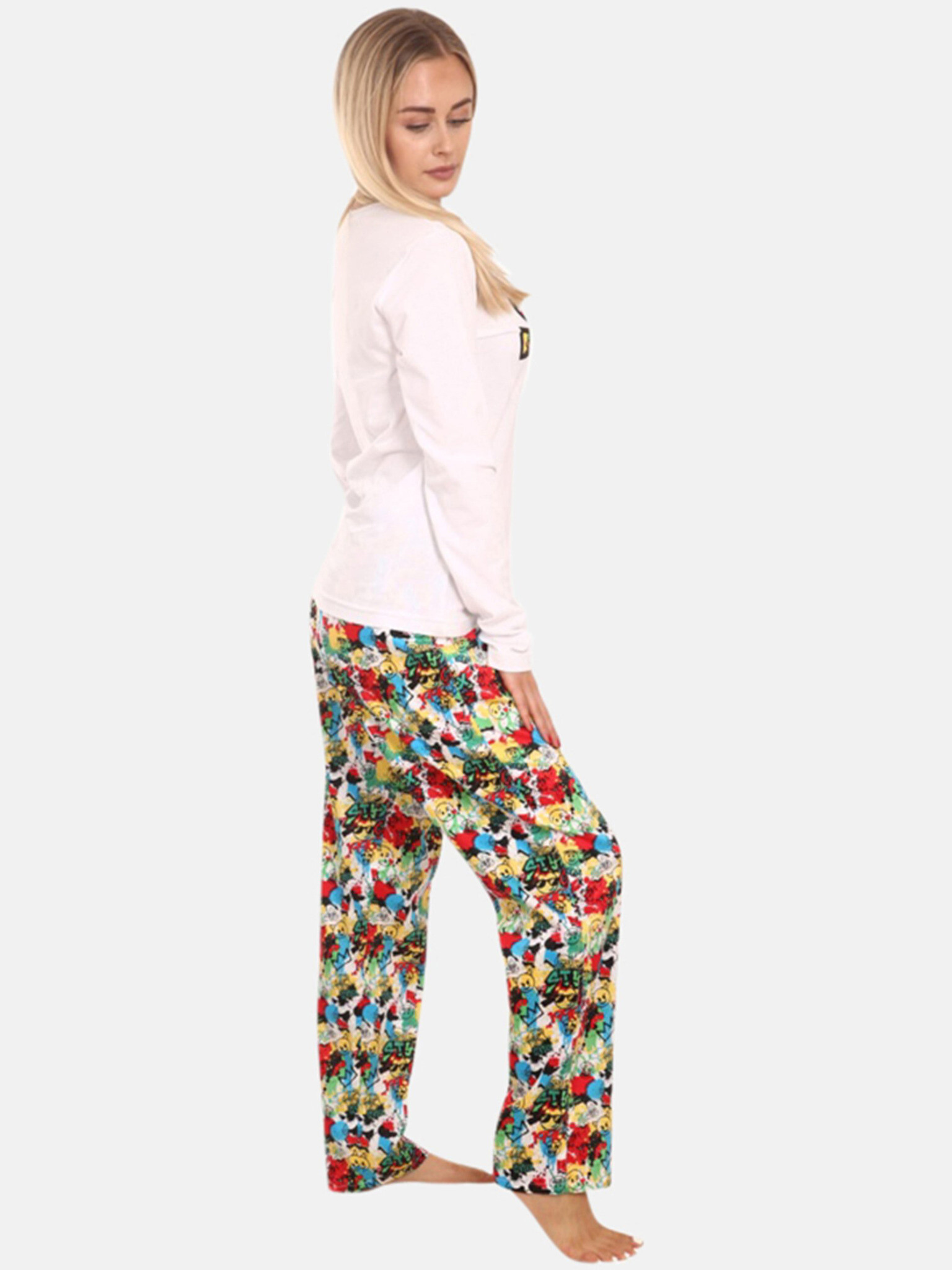 Styx Emoji Pyjama Byal - Pepit.bg