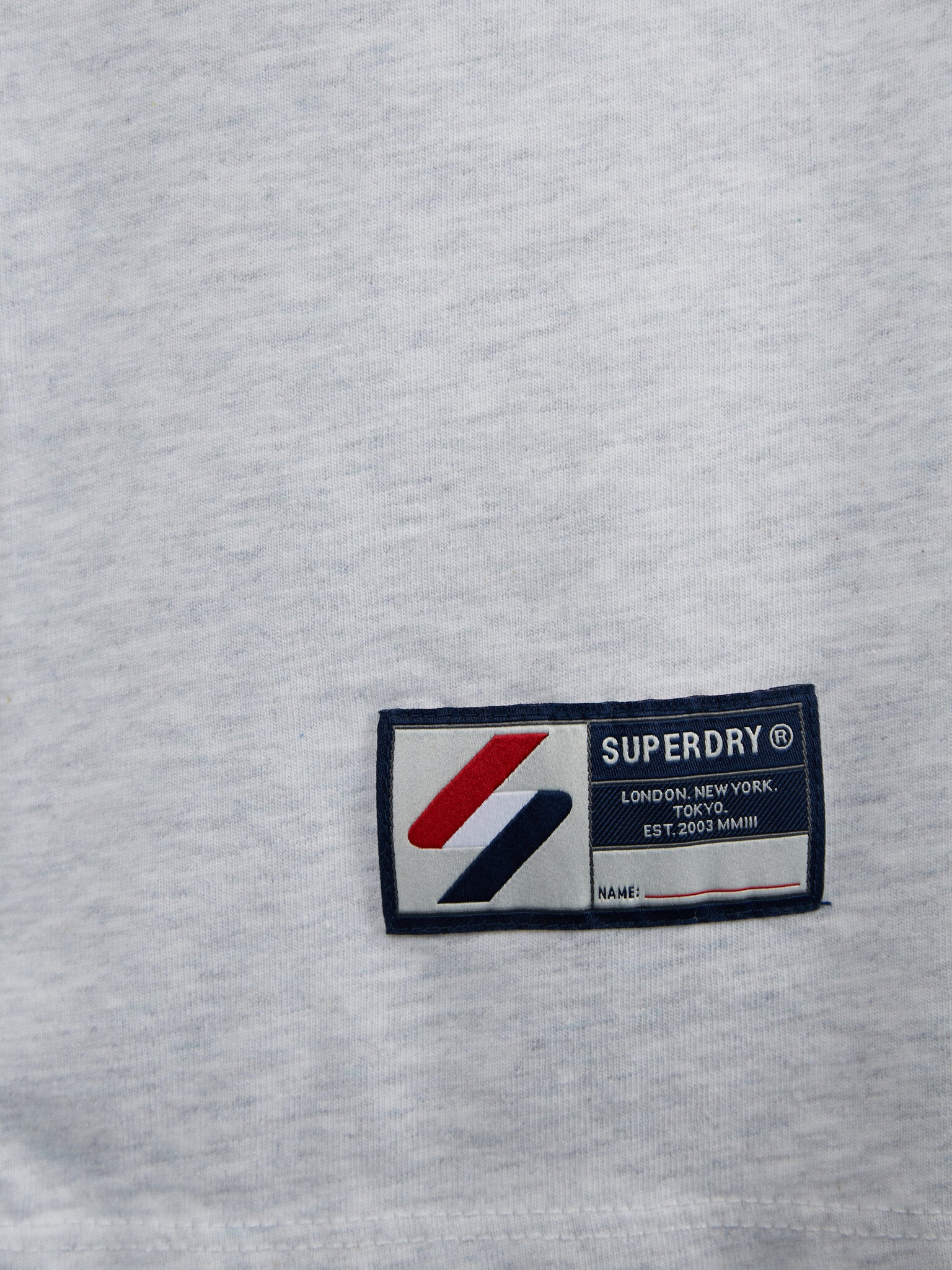 SuperDry Code T-Shirt Dress Рокля Siv - Pepit.bg