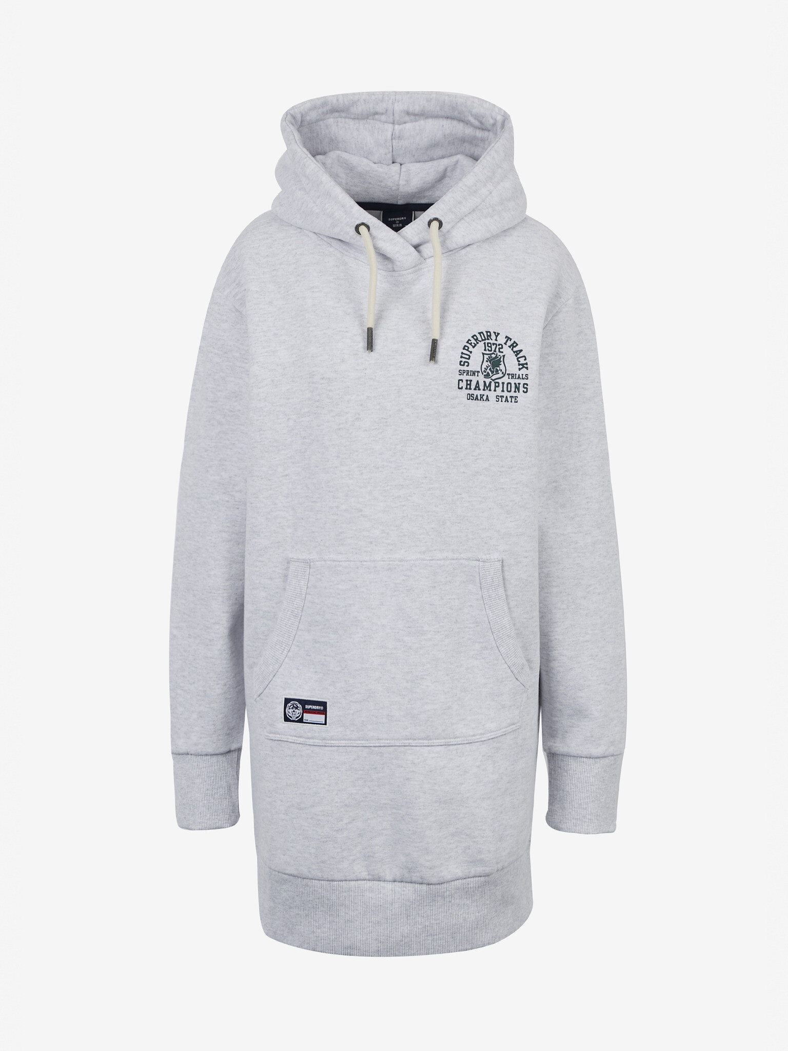 SuperDry T&F Hood Рокля Siv - Pepit.bg