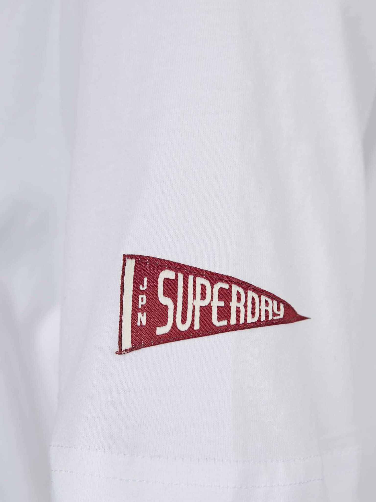 SuperDry T-shirt Byal - Pepit.bg