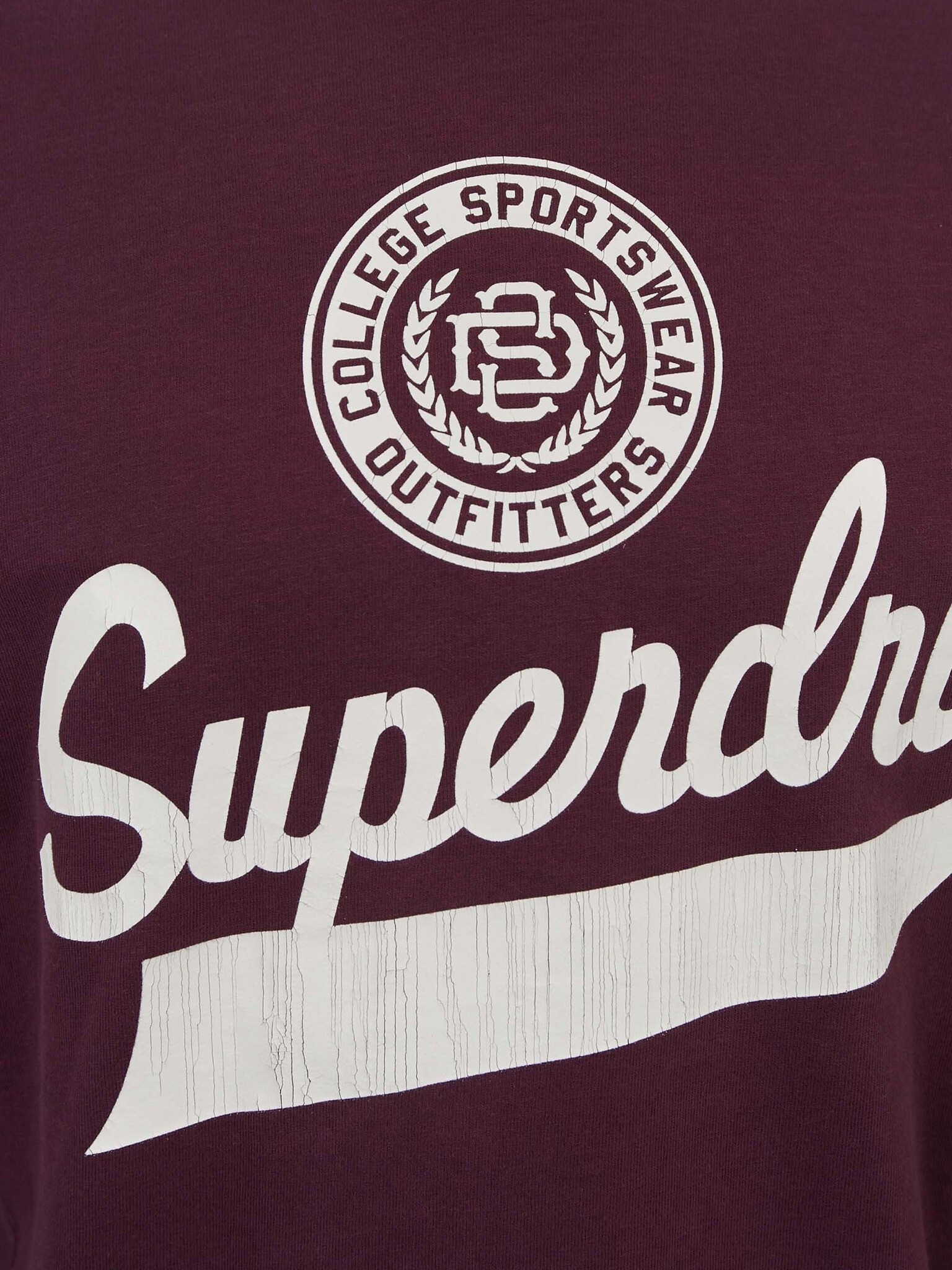 SuperDry T-shirt Cherven - Pepit.bg