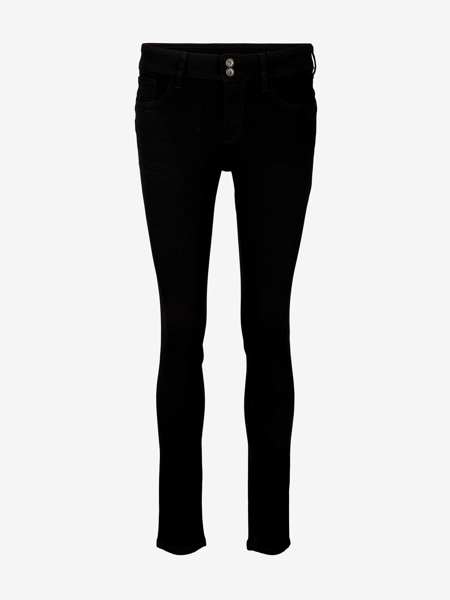 Tom Tailor Alexa Skinny Jeans Cheren - Pepit.bg