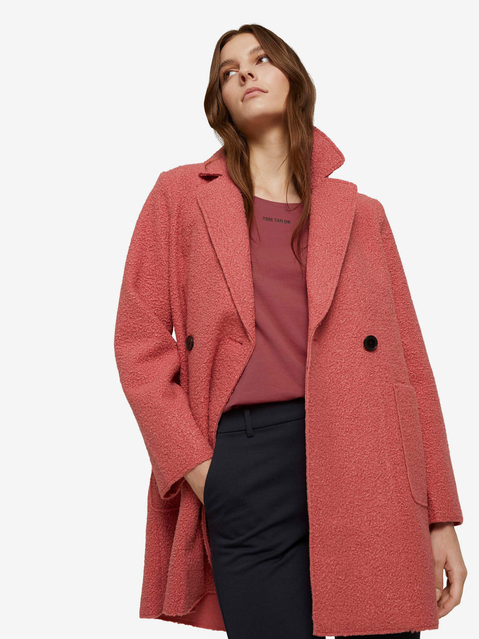 Tom Tailor Denim Палто Rozov - Pepit.bg