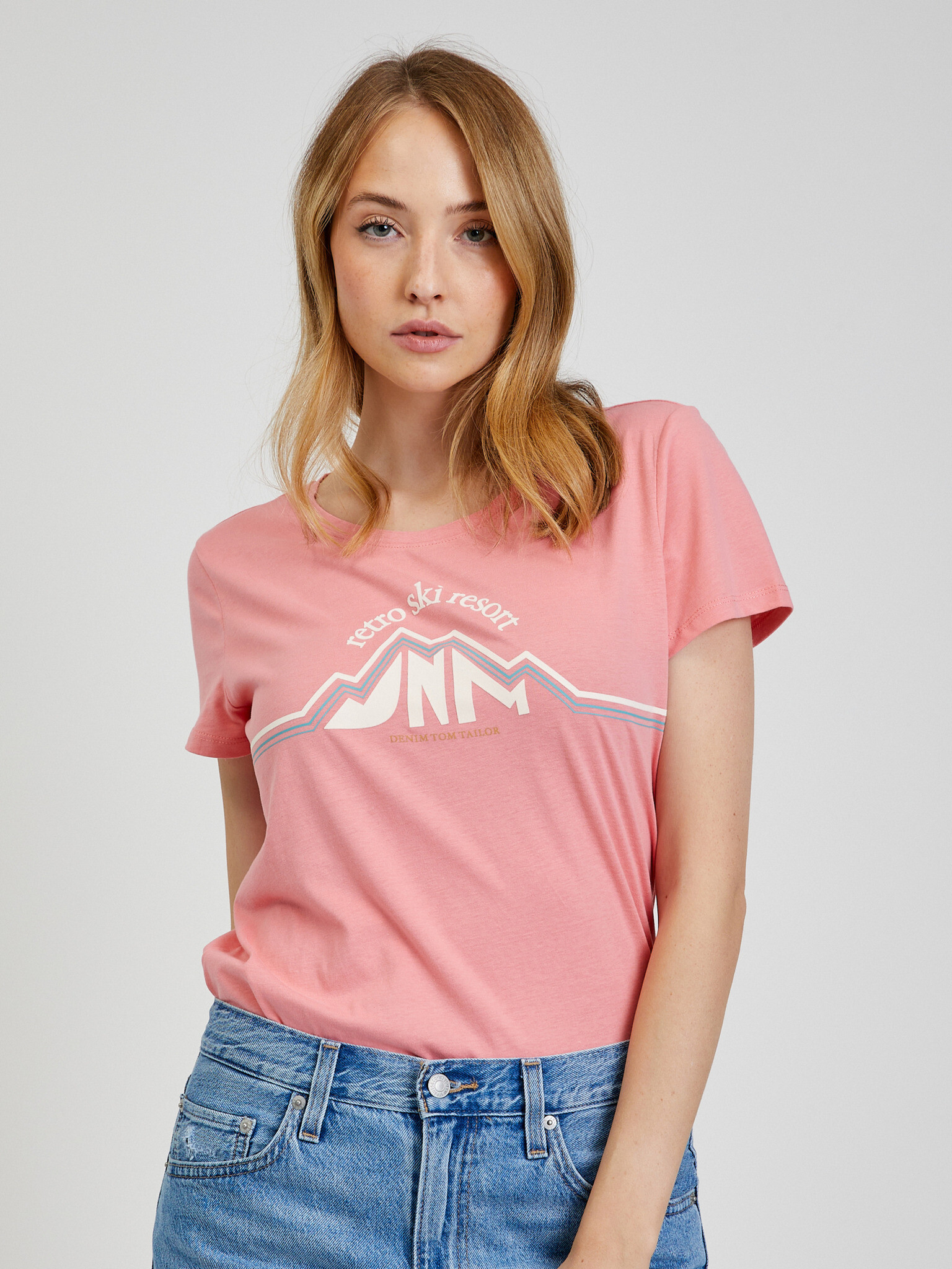 Tom Tailor Denim T-shirt Rozov - Pepit.bg