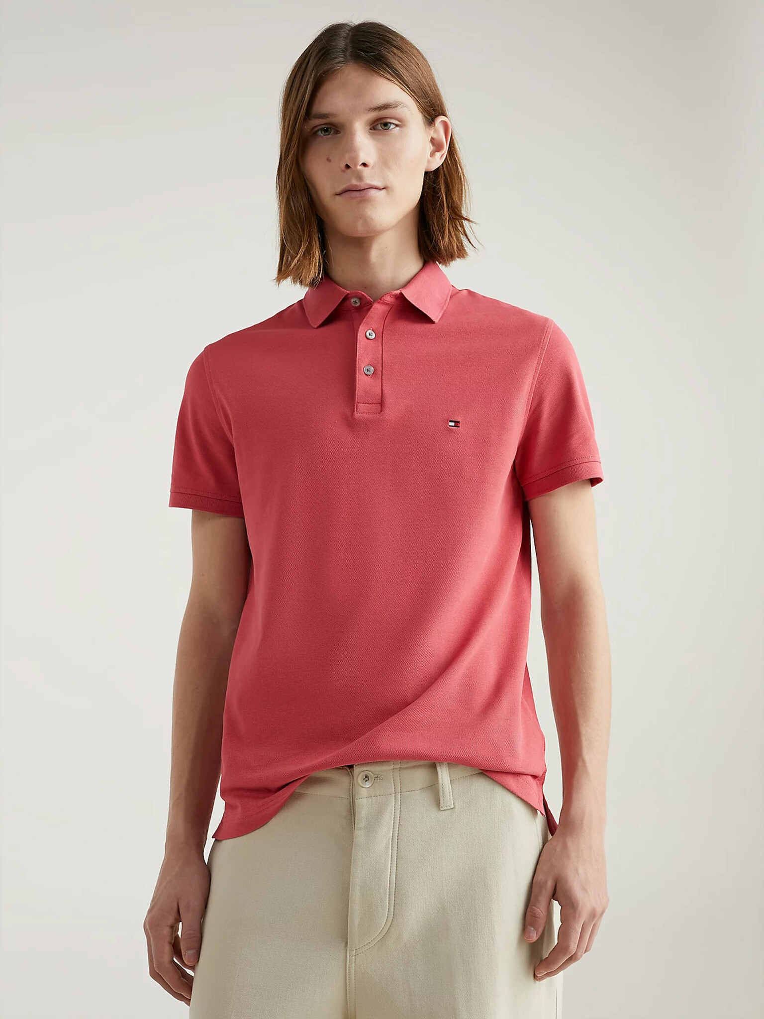 Tommy Hilfiger 1985 Поло тениска Rozov - Pepit.bg