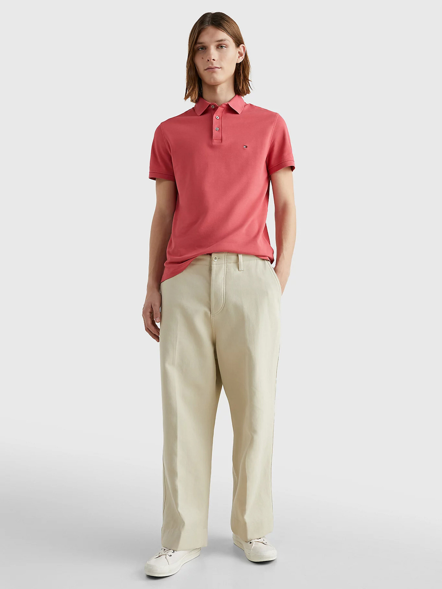 Tommy Hilfiger 1985 Поло тениска Rozov - Pepit.bg