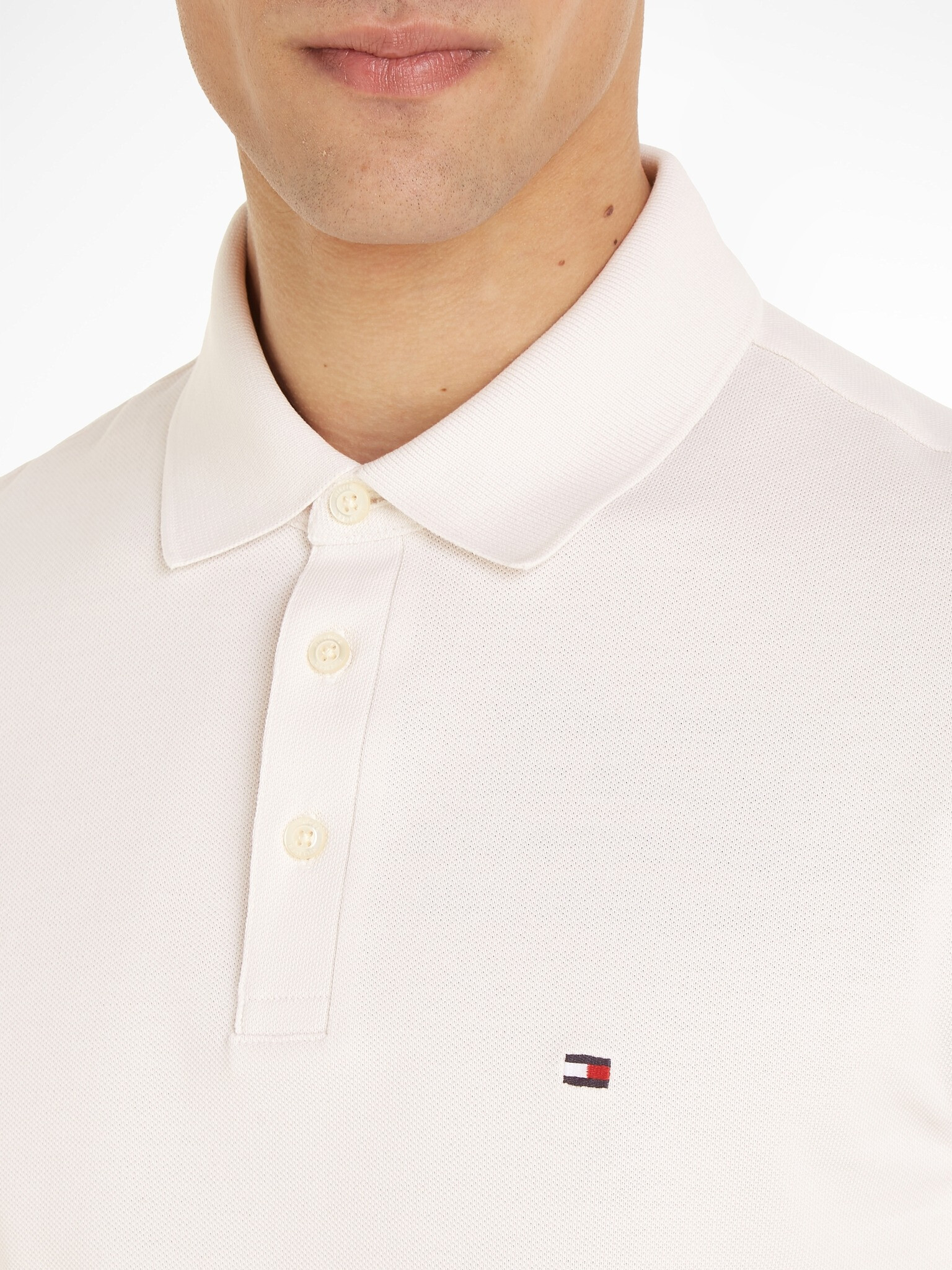 Tommy Hilfiger 1985 Slim Поло тениска Byal - Pepit.bg