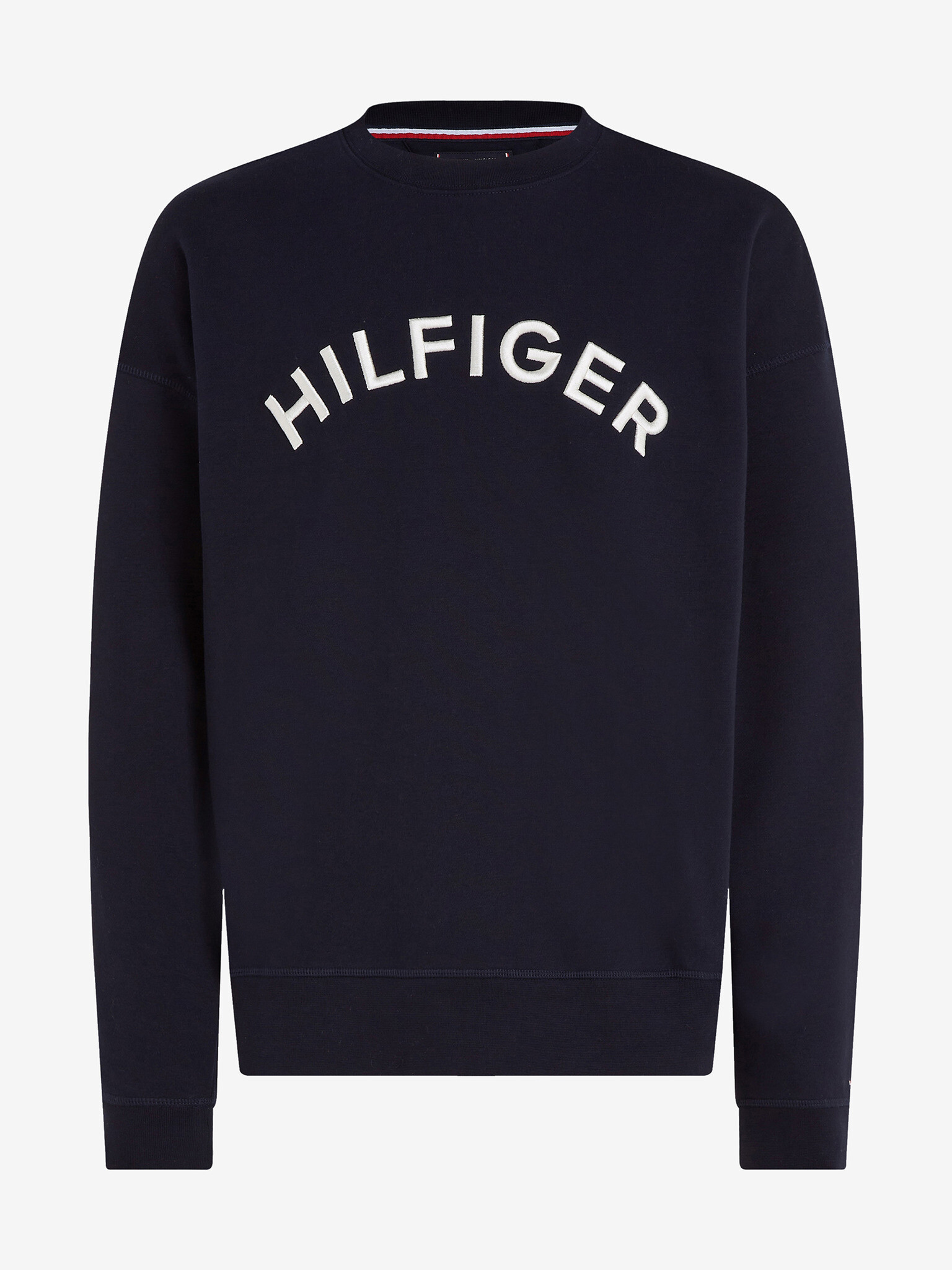 Tommy Hilfiger Arched Crew Sweatshirt Sin - Pepit.bg