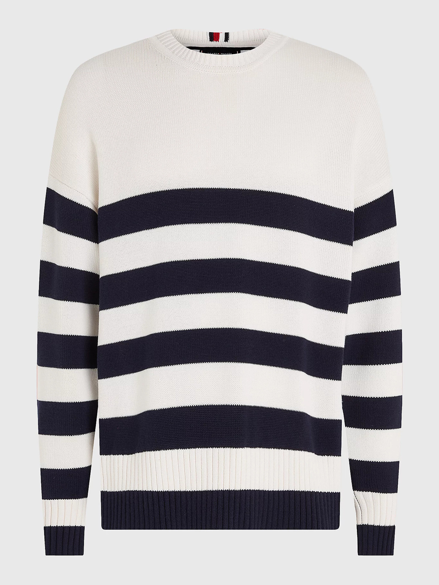 Tommy Hilfiger Breton Пуловер Byal - Pepit.bg