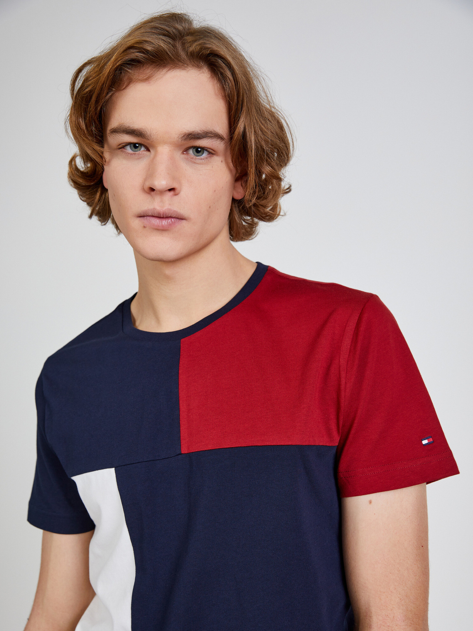 Tommy Hilfiger Colorblock T-shirt Sin - Pepit.bg