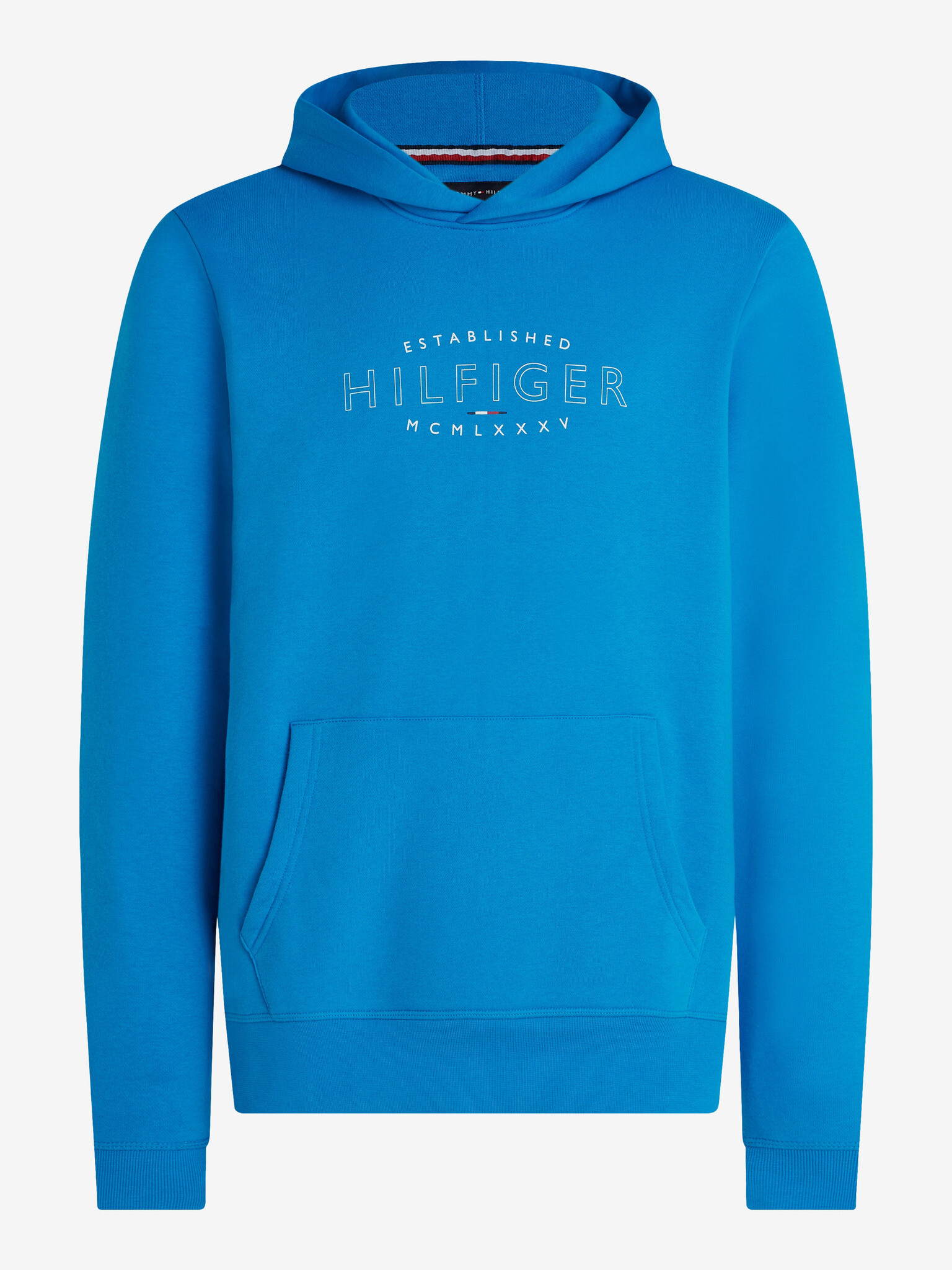 Tommy Hilfiger Curve Logo Hoody Sweatshirt Sin - Pepit.bg