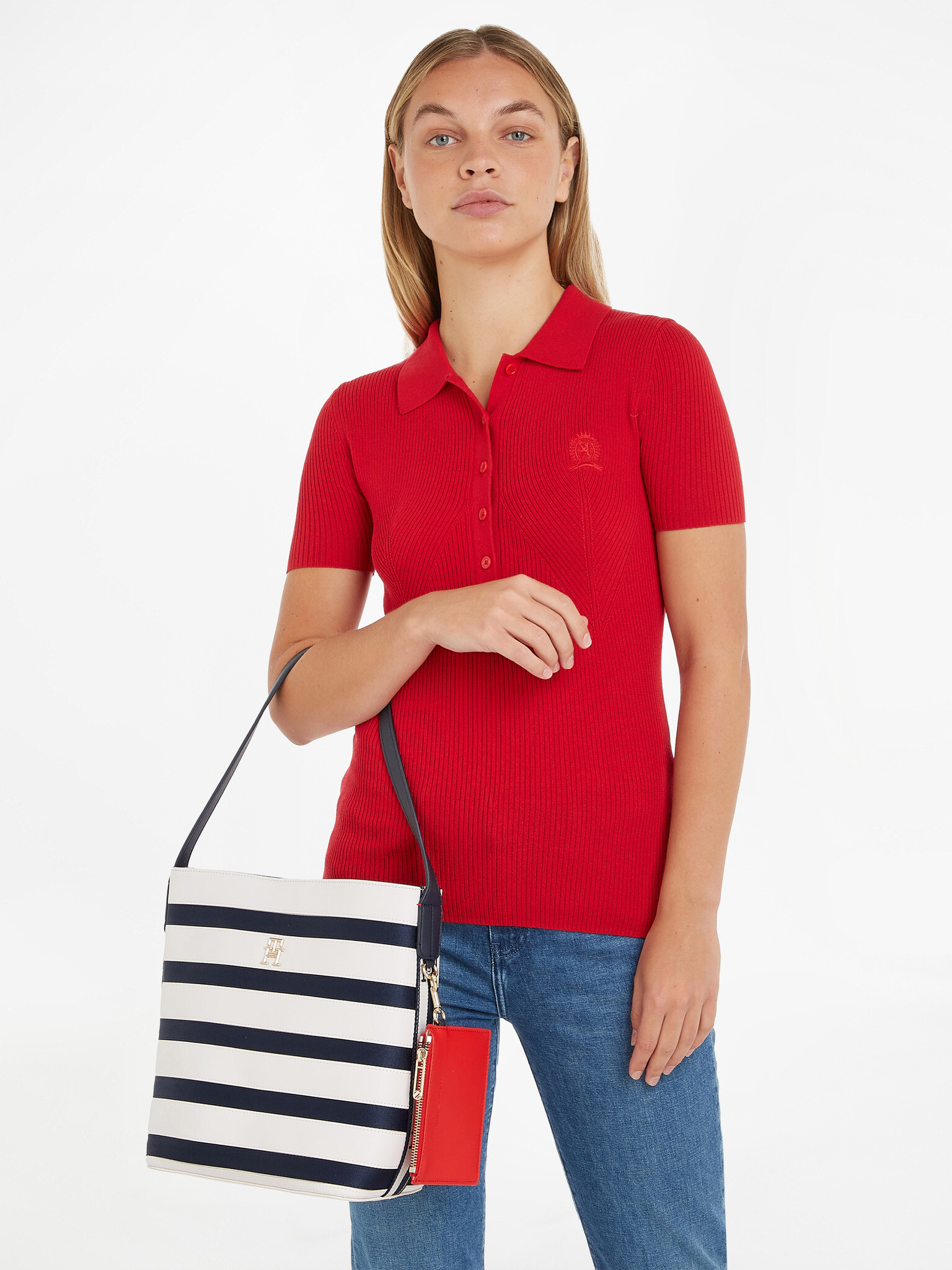 Tommy Hilfiger Дамска чанта Byal - Pepit.bg