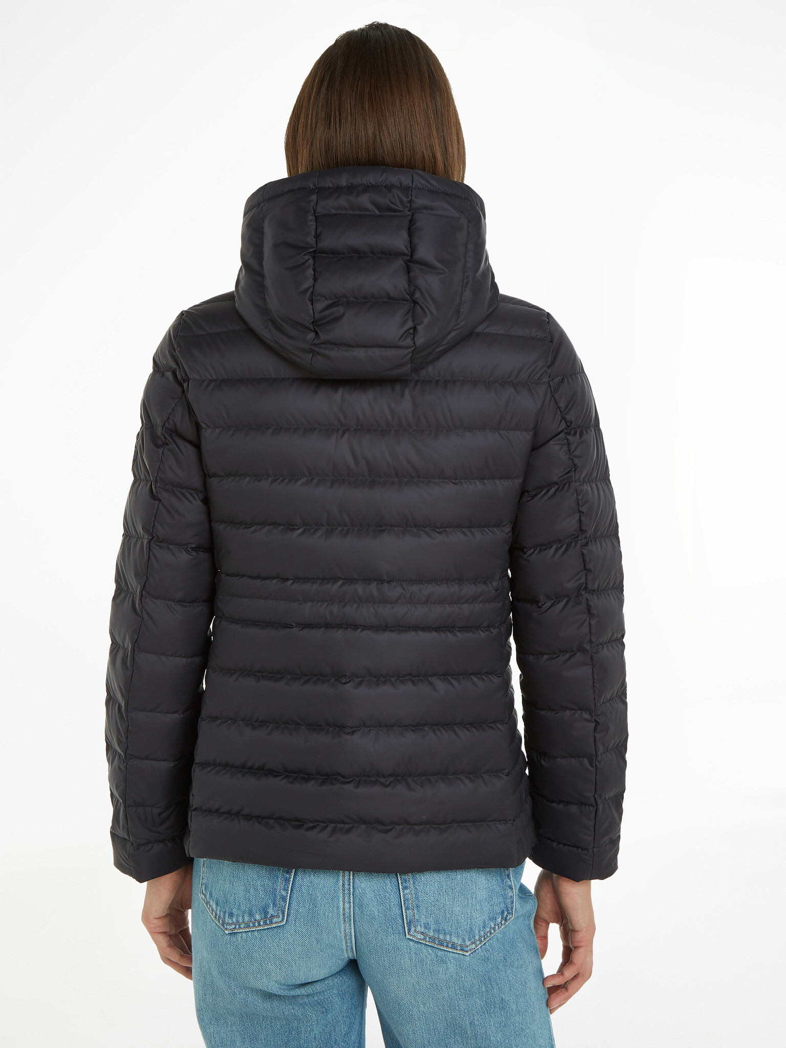 Tommy Hilfiger Feminine Winter jacket Cheren - Pepit.bg